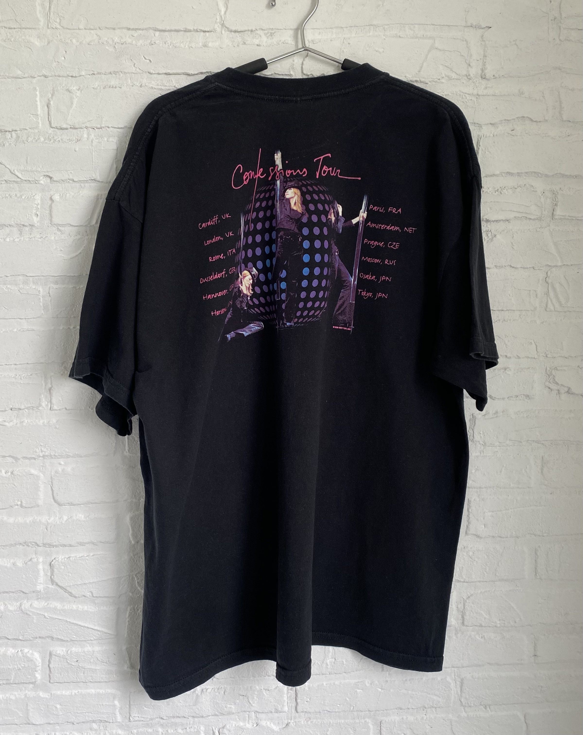 Band Tees Vintage 2006 Madonna confessions tour t-shirt Size US XL / EU 56 / 4 - 2 Thumbnail