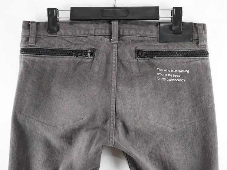 Sz 3 Undercover 14SS Waist Zip Distressed Denim