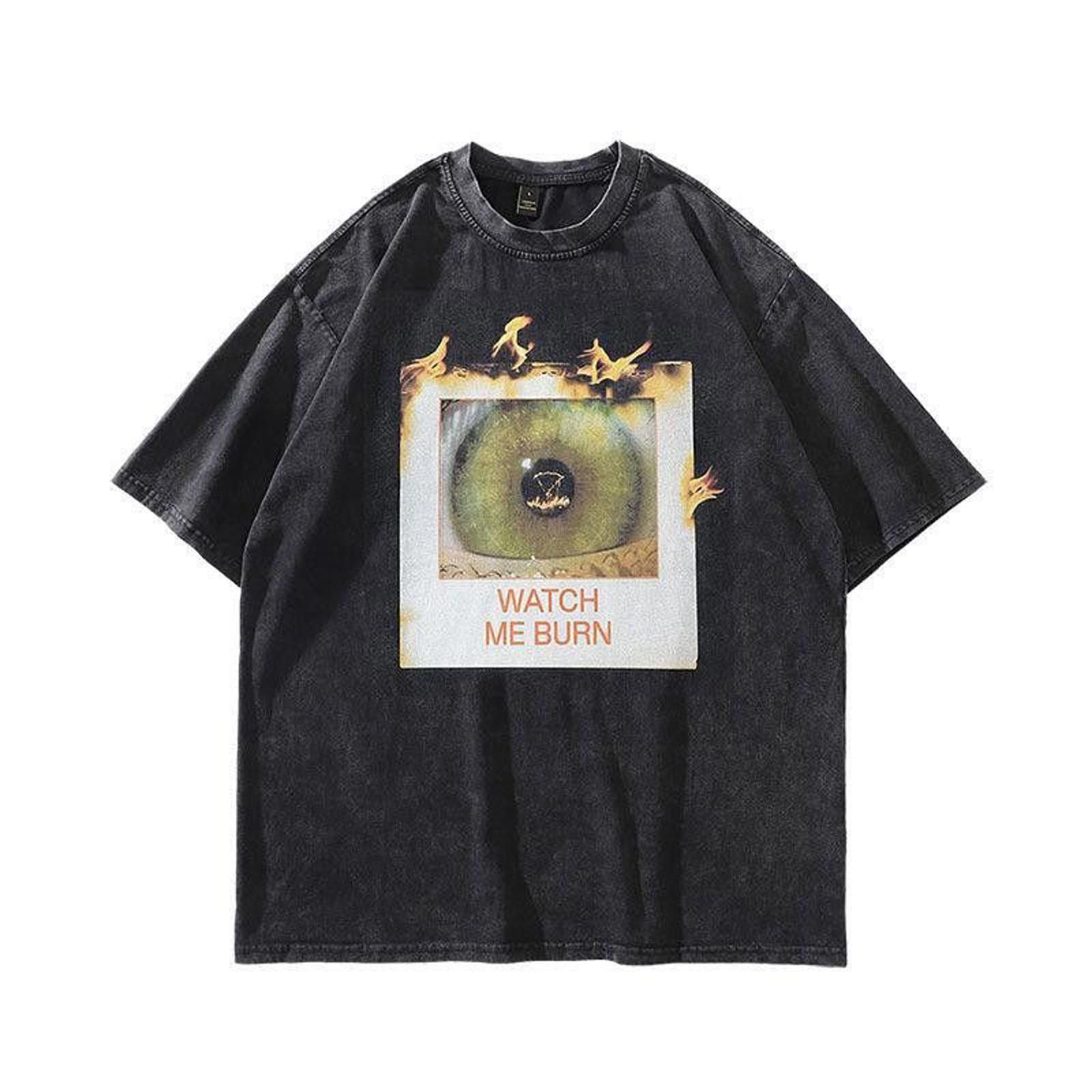 Other Watch Me Burn Graphic Short Sleeve T Shirt Size US 32 / EU 48 - 1 Thumbnail