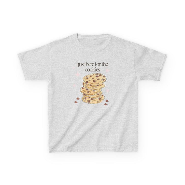 Other Gray Here for the Cookies Baby Tee Cute Funny Graphic Tee Size S / US 4 / IT 40 - 2 Thumbnail