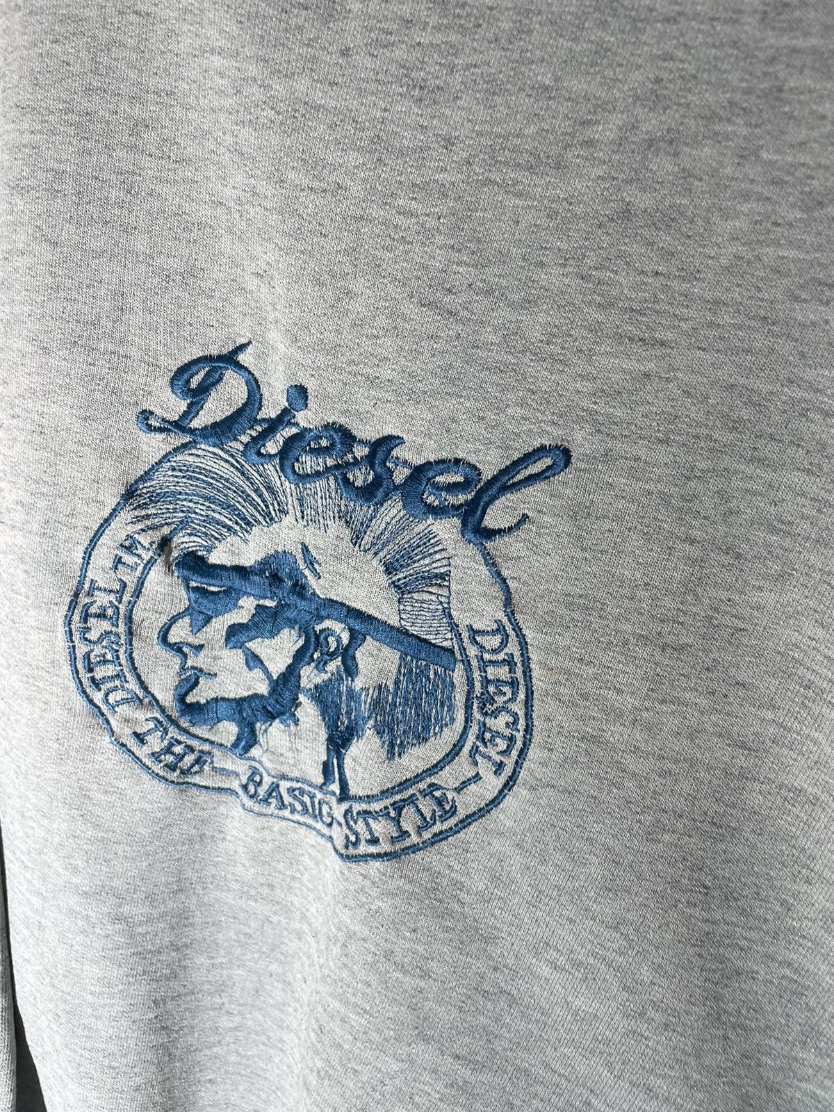 Diesel × Vintage Diesel vintage sweatshirt 90s Size US XL / EU 56 / 4 - 4 Thumbnail