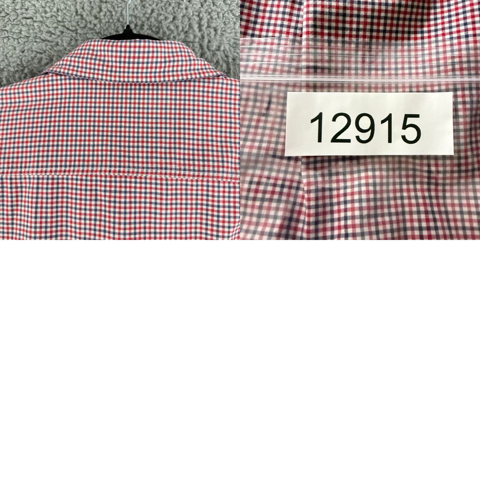 Abercrombie & Fitch Abercrombie & Fitch Button-Up Shirt Mens Large Red Check Print Long Sleeve VTG Size US L / EU 52-54 / 3 - 9 Thumbnail