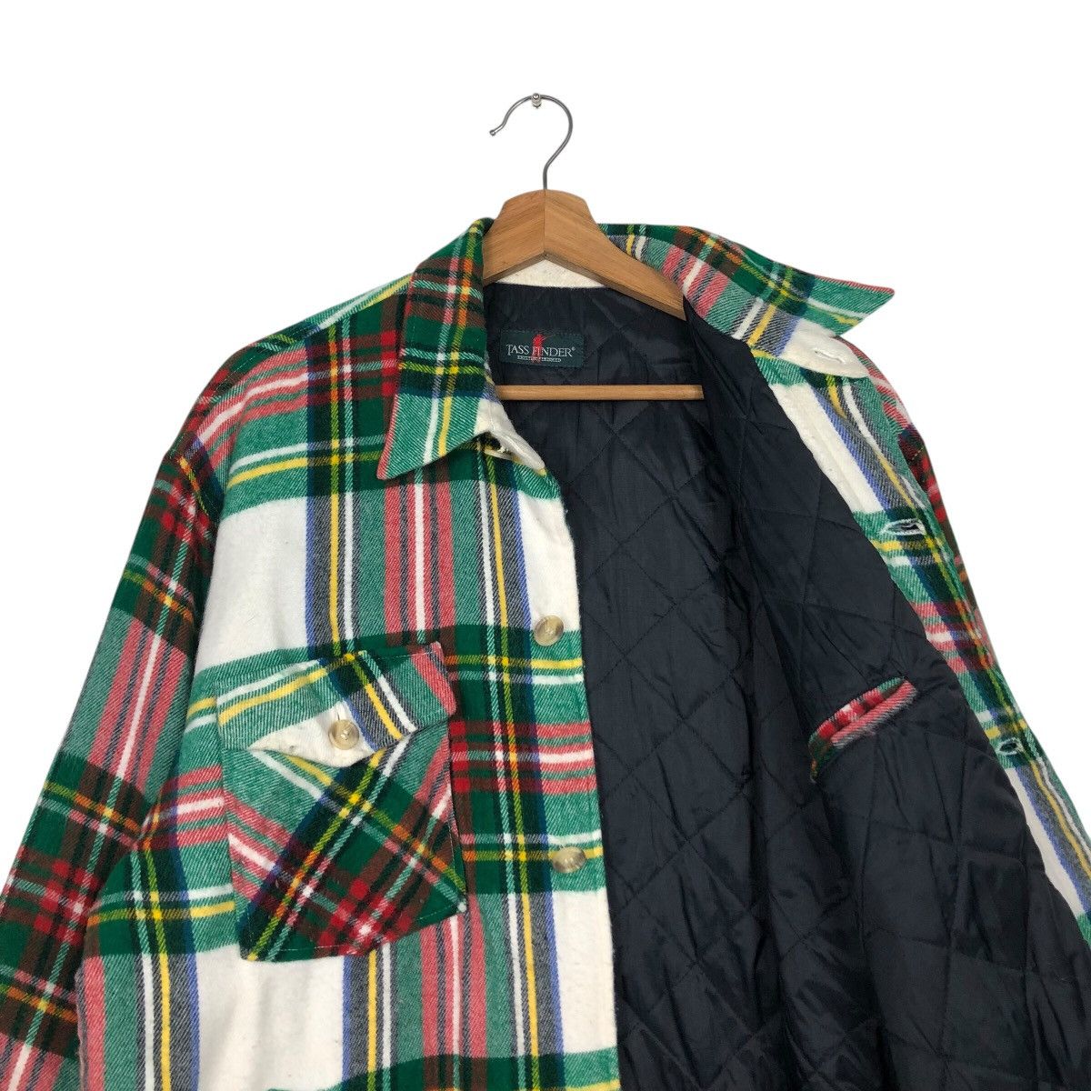 Japanese Brand Vintage Shirt Button Jacket Tass Finder Issey Miyake Tartan Size US M / EU 48-50 / 2 - 11 Thumbnail