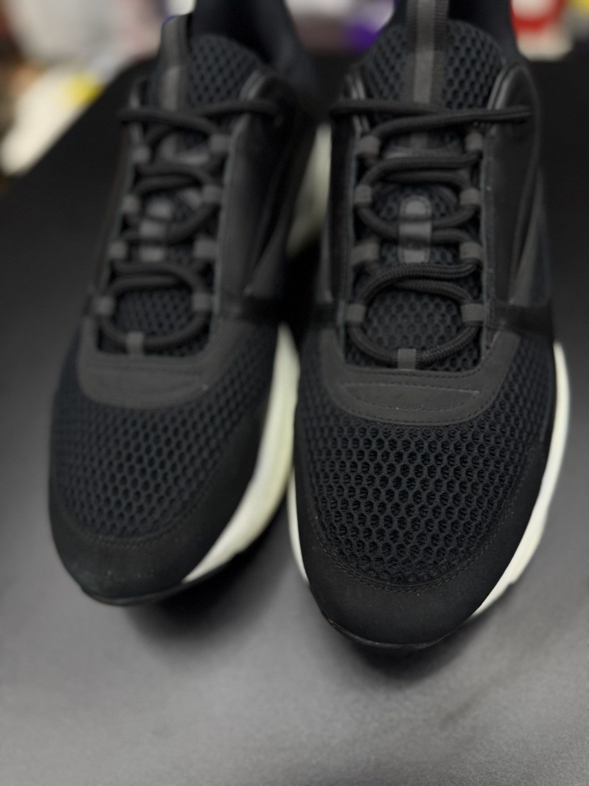 Dior Black White B22 Size 47EU/14US $1200 Discontinued