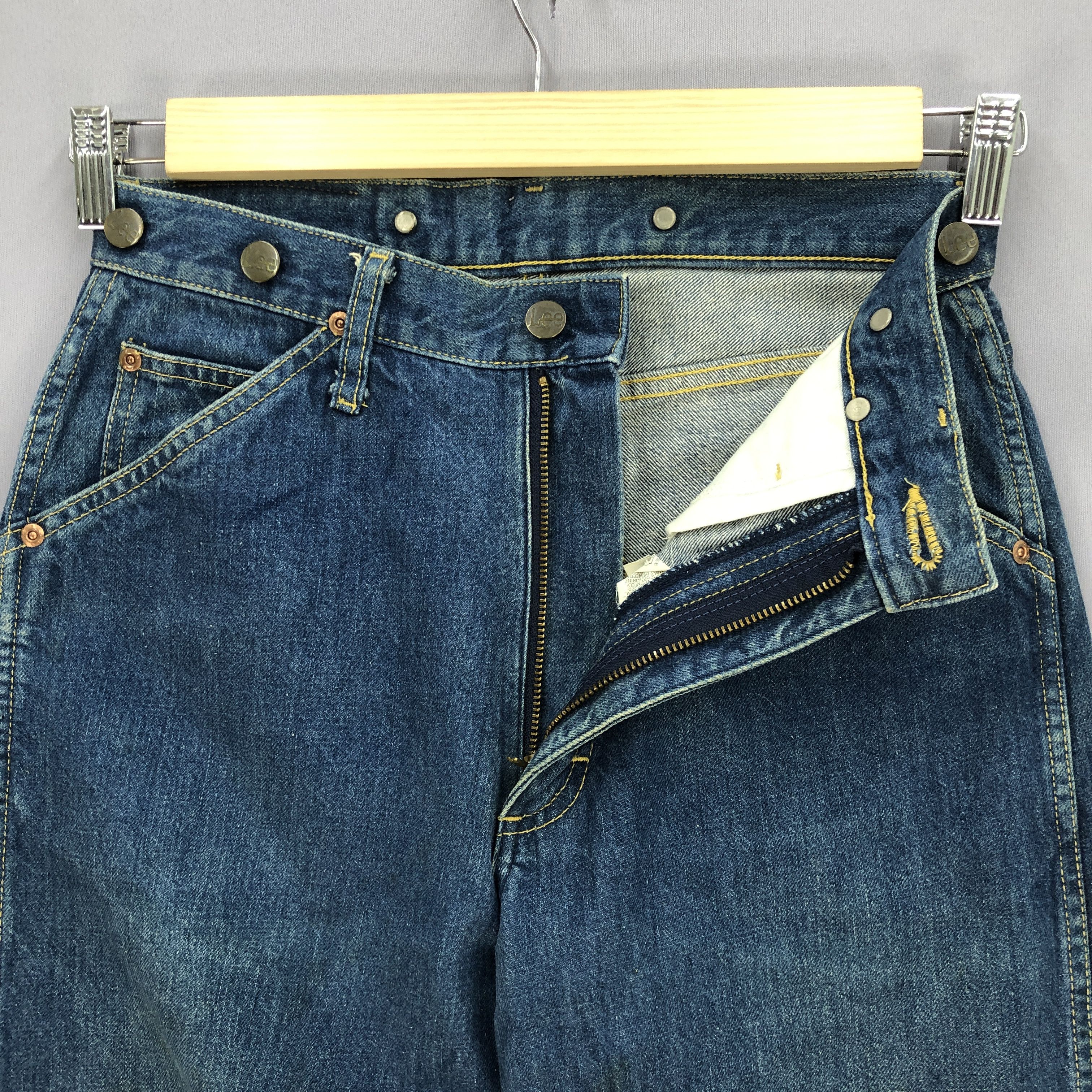 Lee Vintage Lee Carpenter Baggy Jeans Lee Workers Japan Denim Size 28" / US 6 / IT 42 - 6 Thumbnail