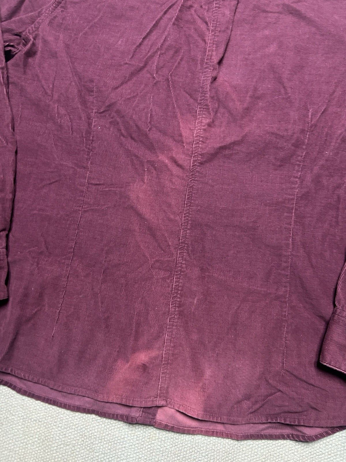 Eddie Bauer Eddie Bauer button shirt corduroy maroon burgundy women’s XL Size XL / US 12-14 / IT 48-50 - 6 Thumbnail