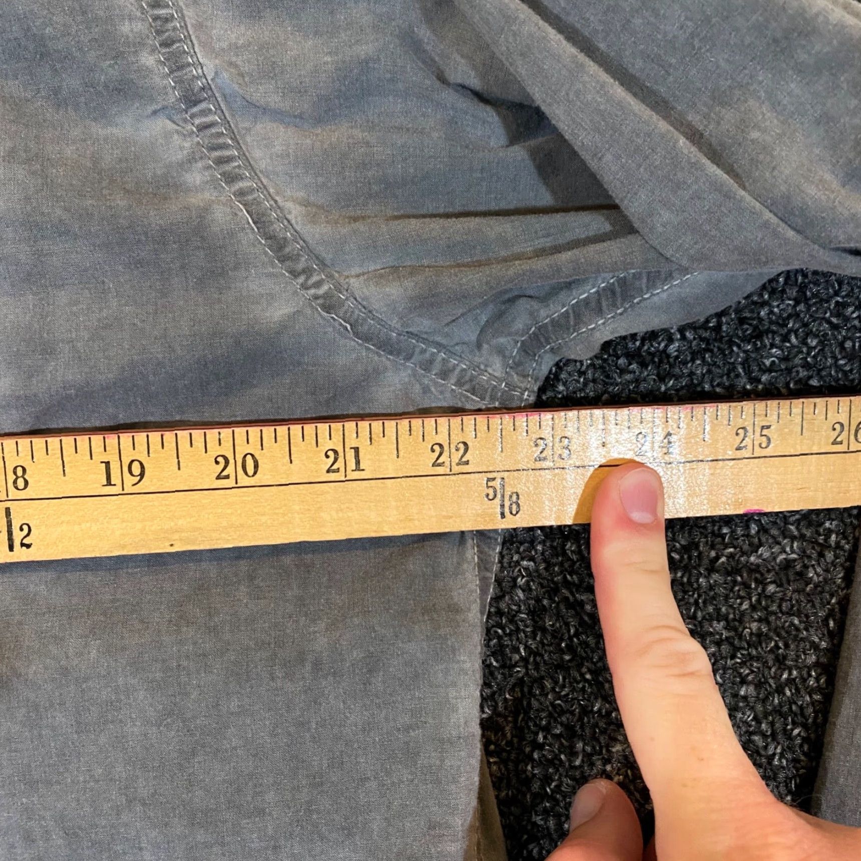 Ariat VINTAGE ARIAT Shirt Mens Large Retro Fit Stonewash Gray Button Up Cowboy Western Outdoor Size US L / EU 52-54 / 3 - 6 Thumbnail