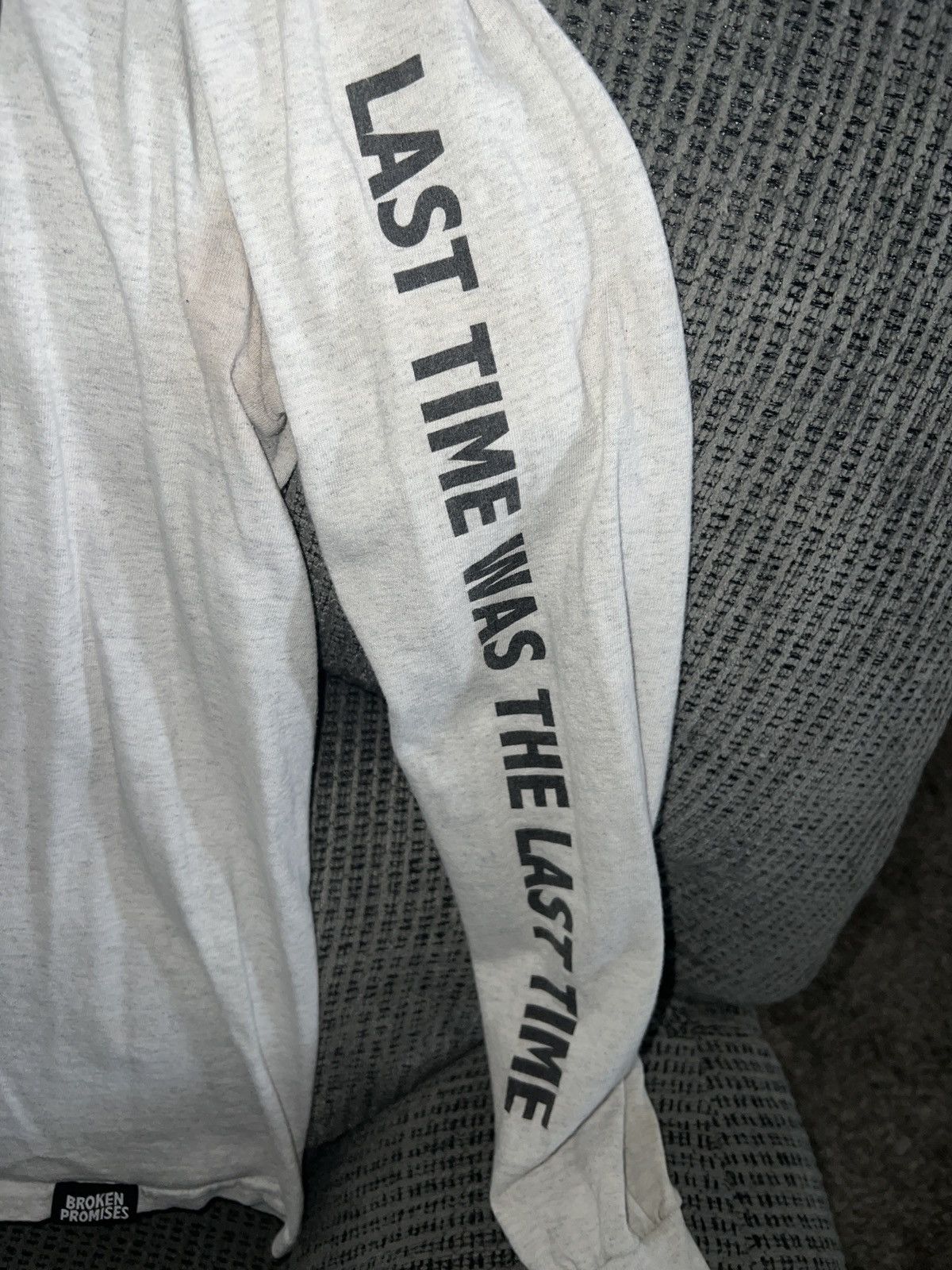 Broken Promises Co. Broken Promises Last Time Was The Last Time LS Tee Size US M / EU 48-50 / 2 - 4 Thumbnail
