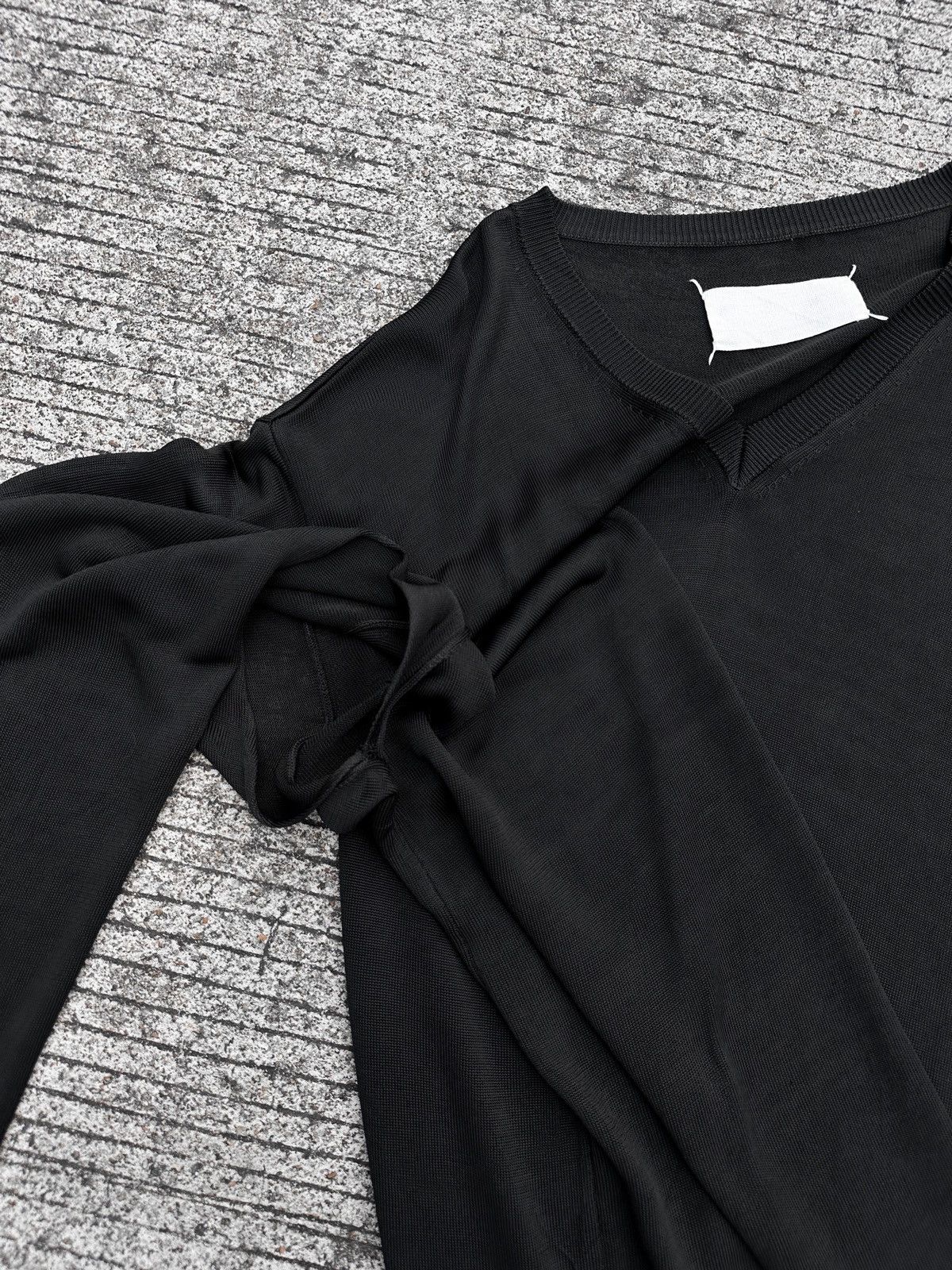 Maison Margiela Maison Margiela "Miss Deanna" Black Viscose Rayon Shirts Size US L / EU 52-54 / 3 - 11 Thumbnail