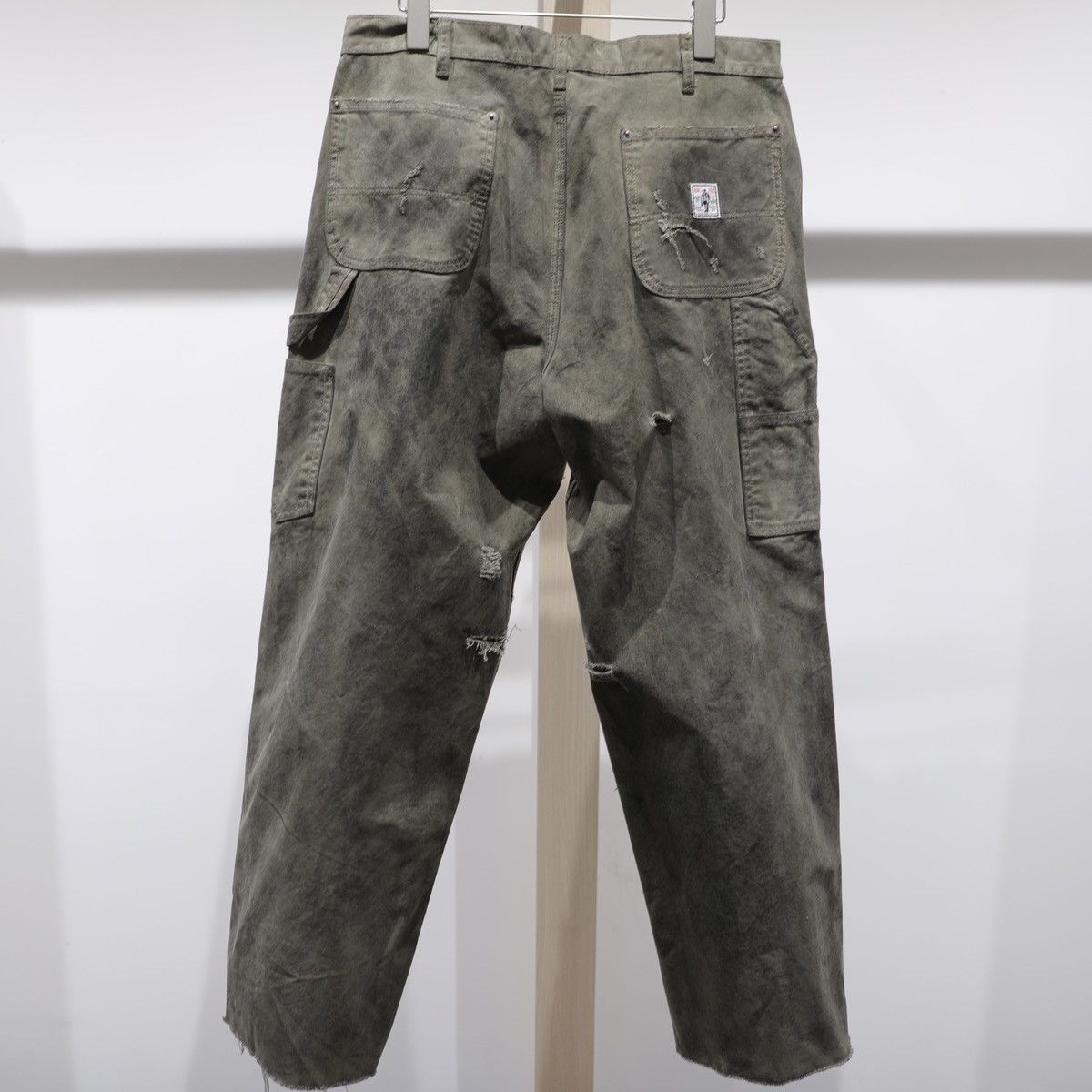Paly Hollywood Paly Hollywood BEEN THRU IT WAXED CANVAS DBL KNEE PANT Size US 32 / EU 48 - 8 Thumbnail