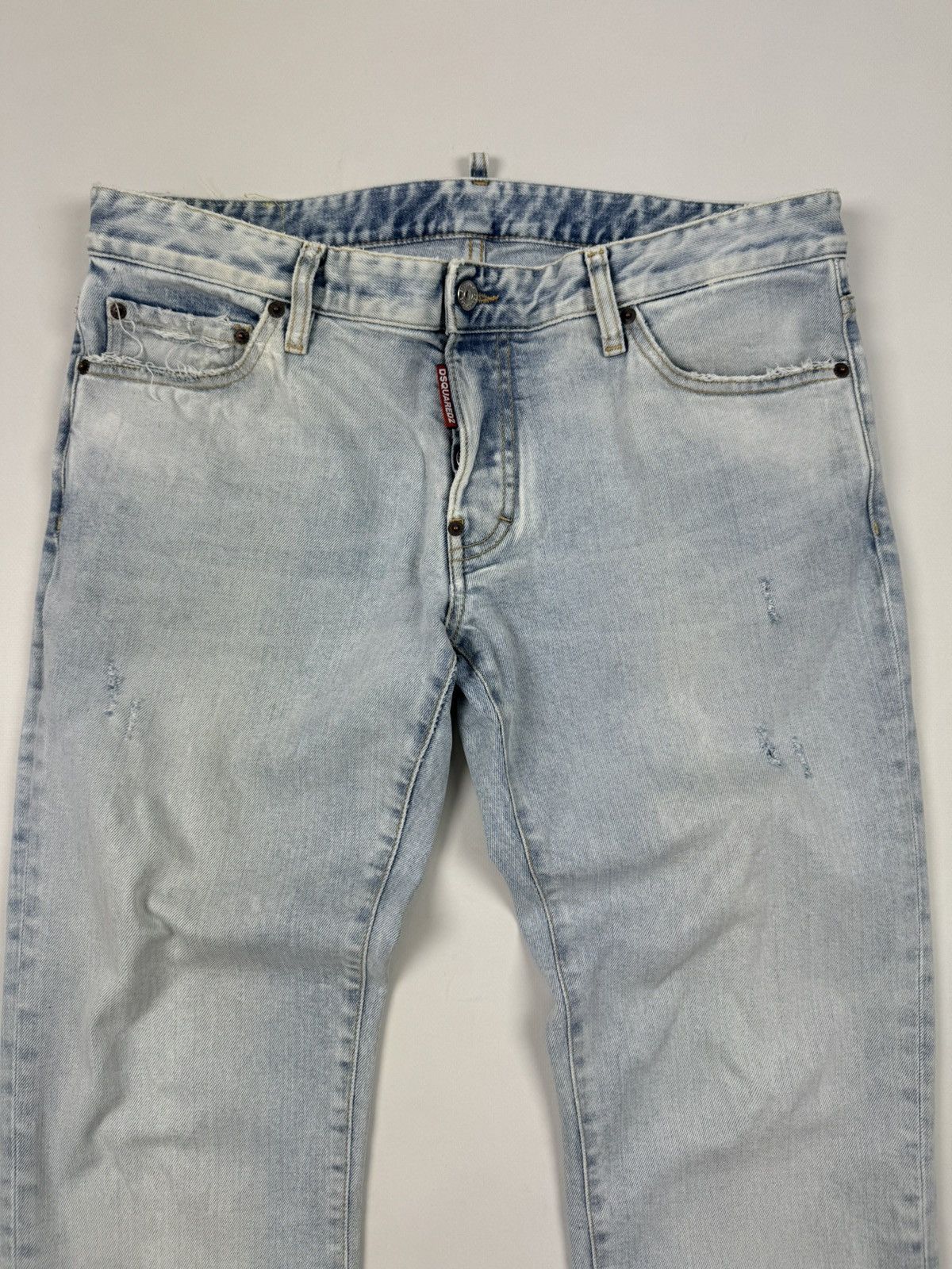 Dsquared2 Dsquared2 Iconic Denim Dept Dean & Dan Caten Washed Jeans Size US 35 - 7 Thumbnail