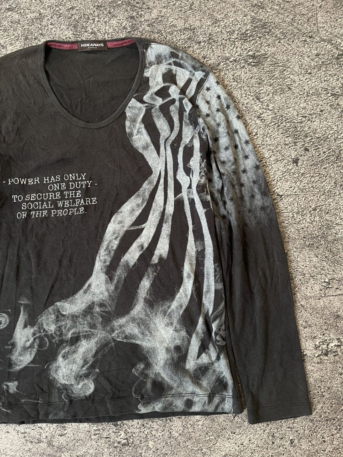 Japanese Brand Y2K Hideaways Ifsixwasnine longsleeve Size US M / EU 48-50 / 2 - 3 Thumbnail