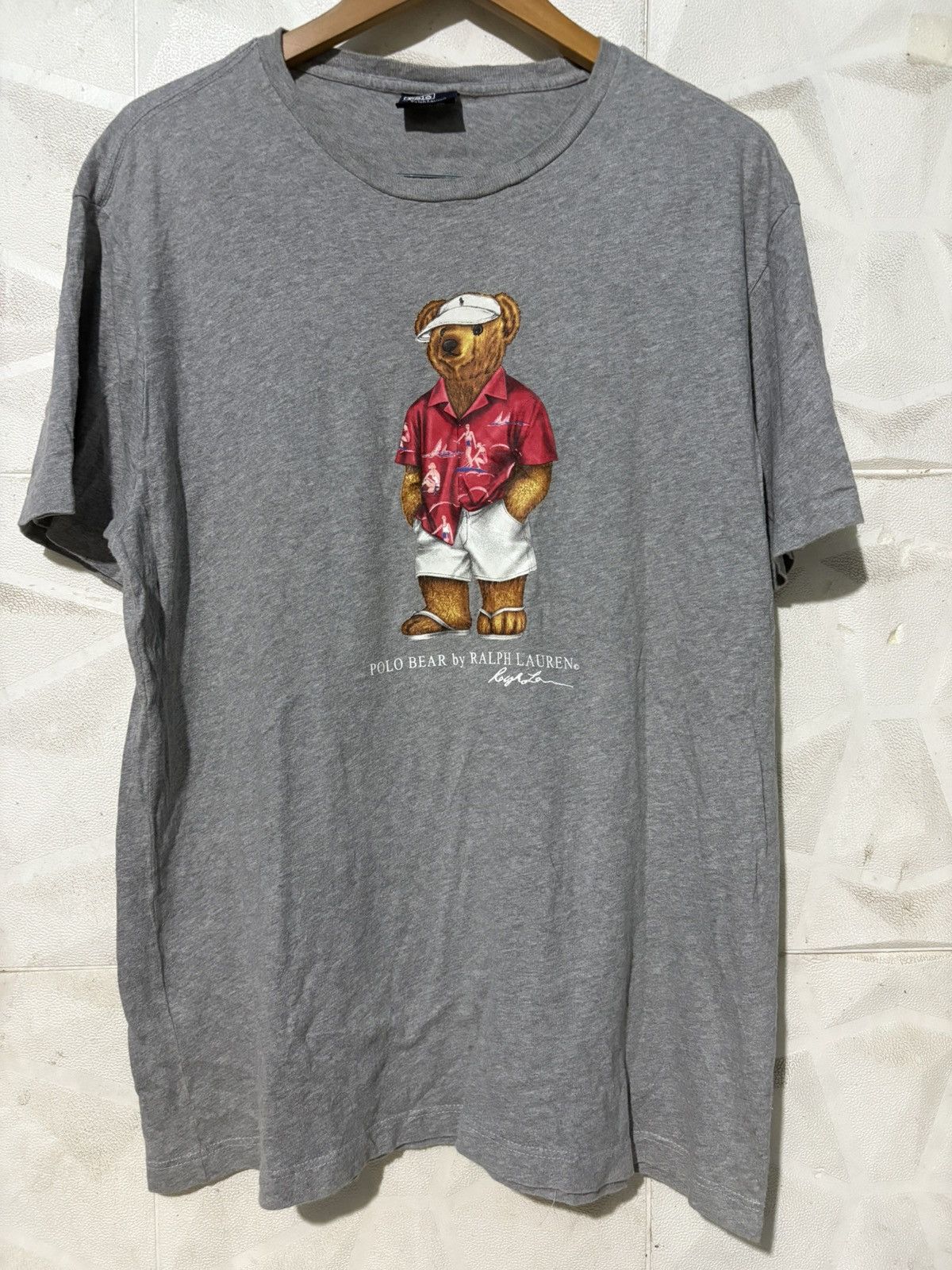 Polo Ralph Lauren Vintage Polo Bear Ralph Lauren Size US M / EU 48-50 / 2 - 2 Thumbnail