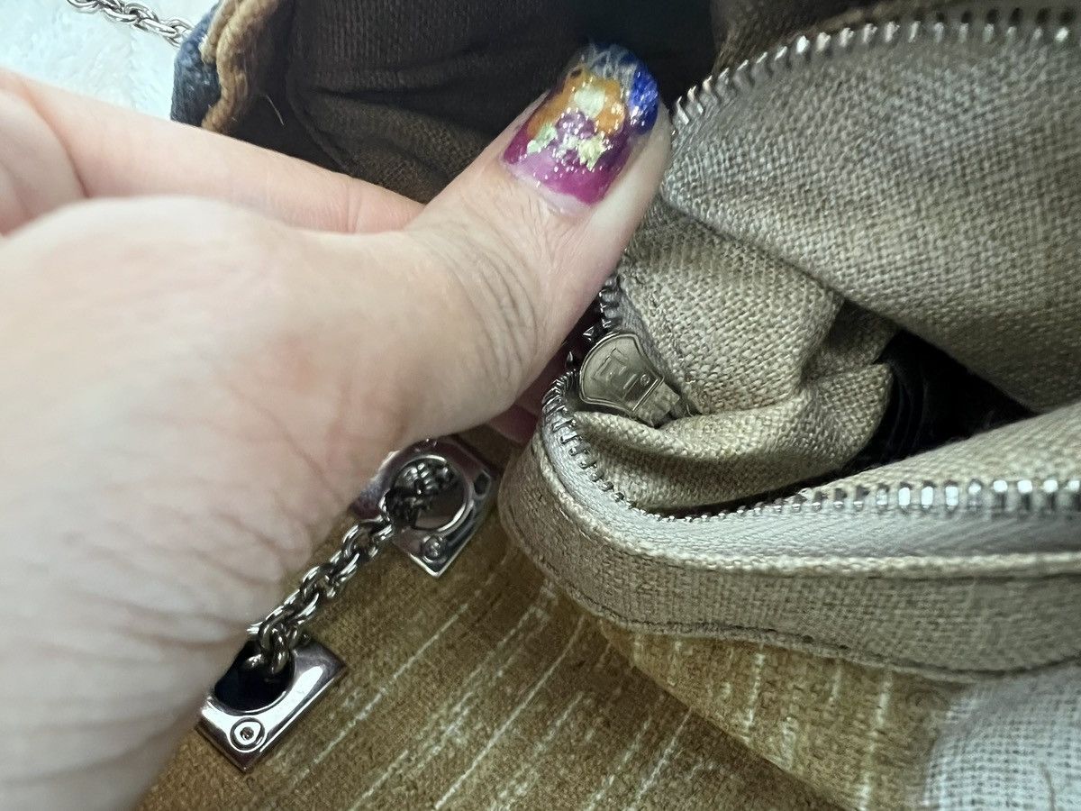 Fendi Fendi Embellished Canvas Baguette Size ONE SIZE - 15 Thumbnail