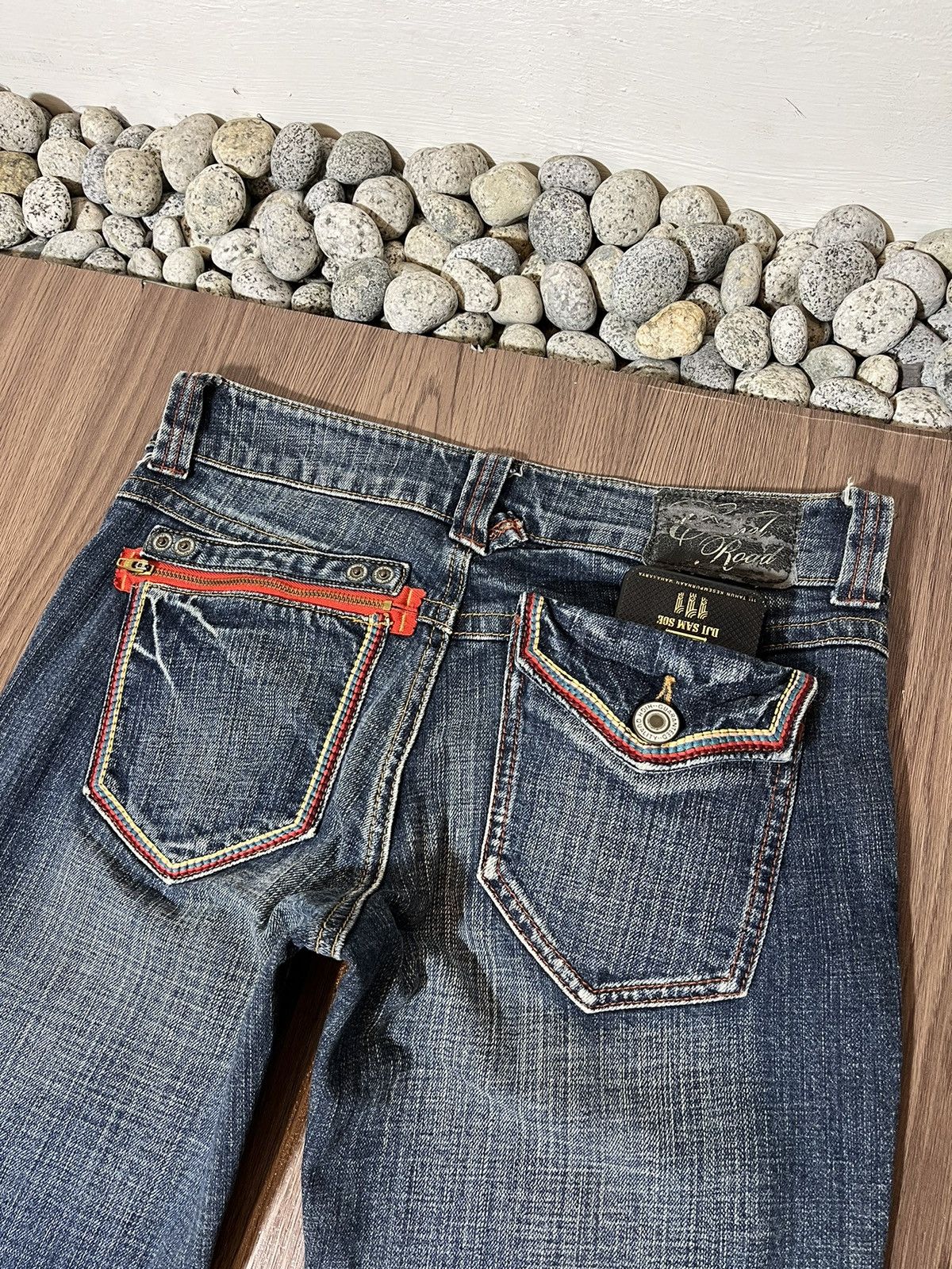 Camel × If Six Was Nine × Japanese Brand Camel Road japan fake pocket flare jeans Ifsixwasnine style Size US 30 / EU 46 - 7 Thumbnail