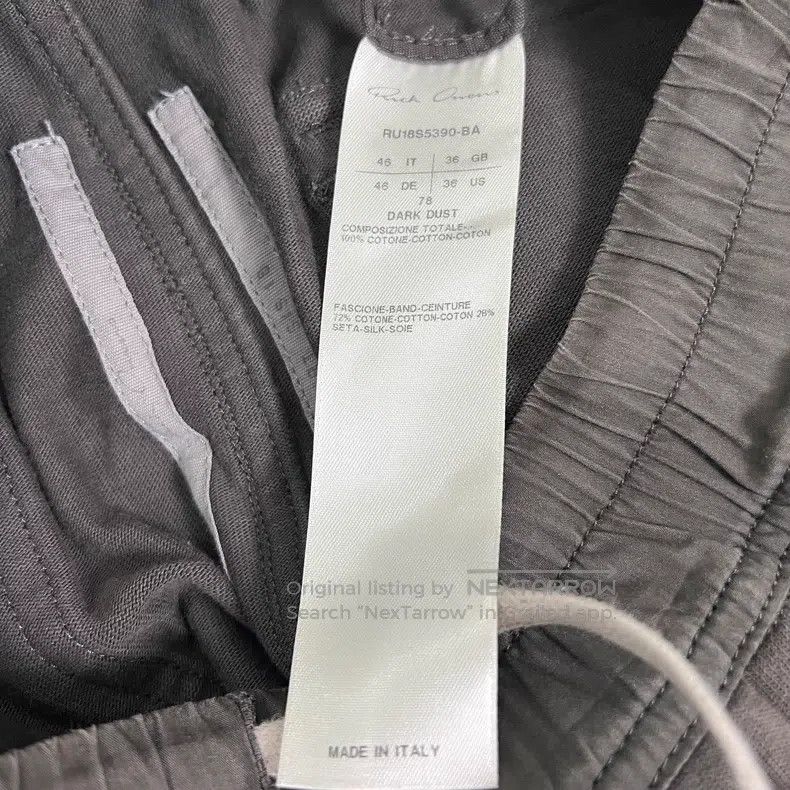 Rick Owens Rick Owens Mainline Cannonball Pants Size US 36 / EU 52 - 5 Thumbnail