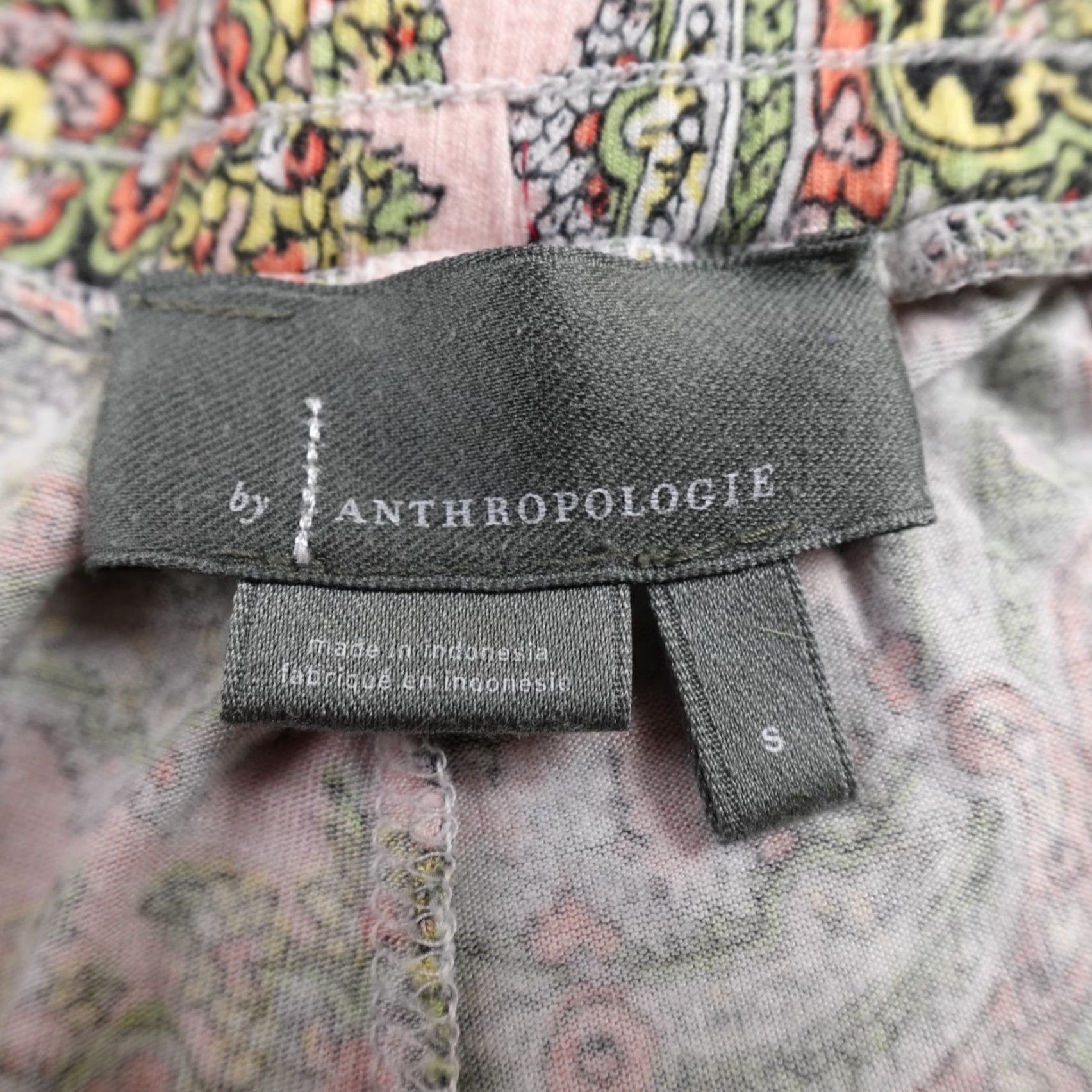 Anthropologie Anthropologie Pants Womens S Pull On Floral Paisley Harem Joggers Boho High Rise Drawstring Size 28" / US 6 / IT 42 - 6 Thumbnail