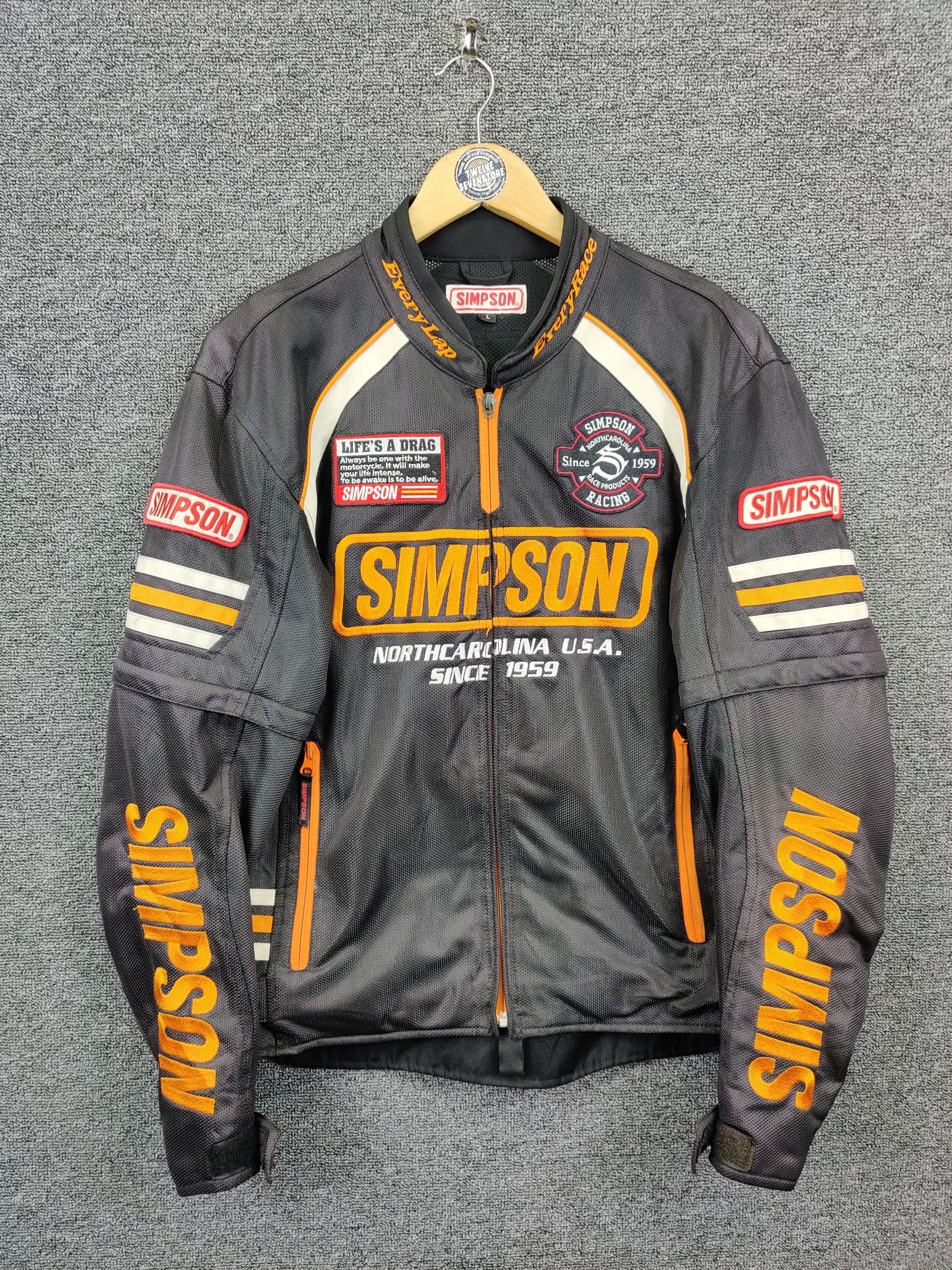 SIMPSON U.S.A. Drag Racing ジャケット 4L Simpson Racing C405112 Simpson Racing Classic SFI 5 JACKET