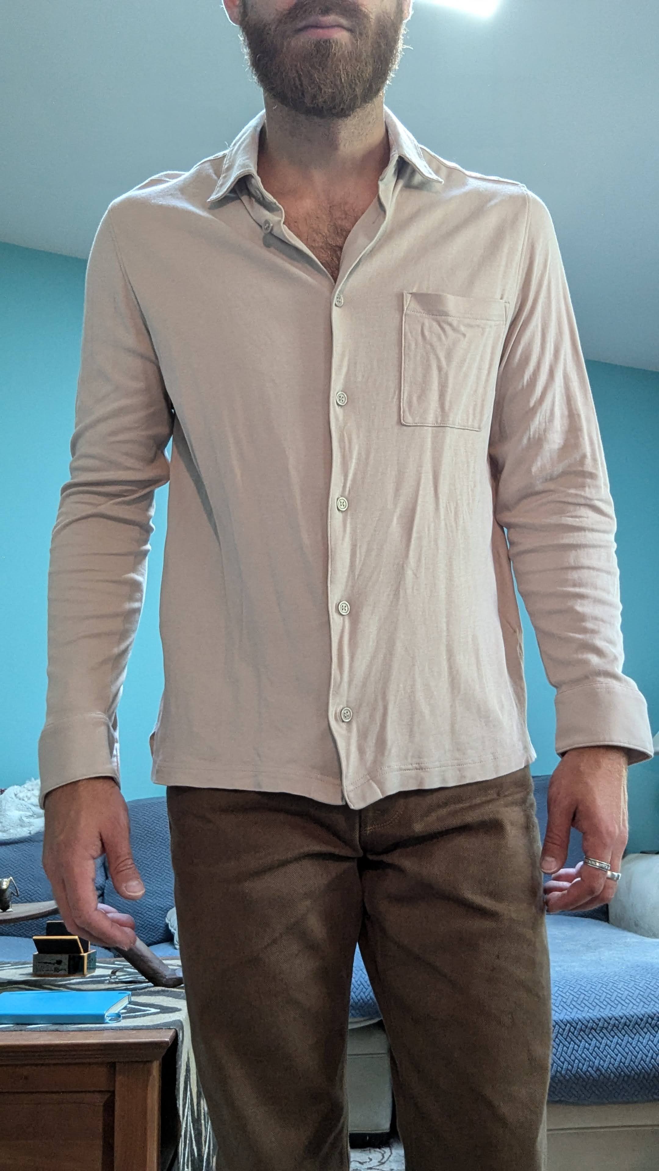 Cos Button Up Shirt Size US L / EU 52-54 / 3 - 1 Thumbnail