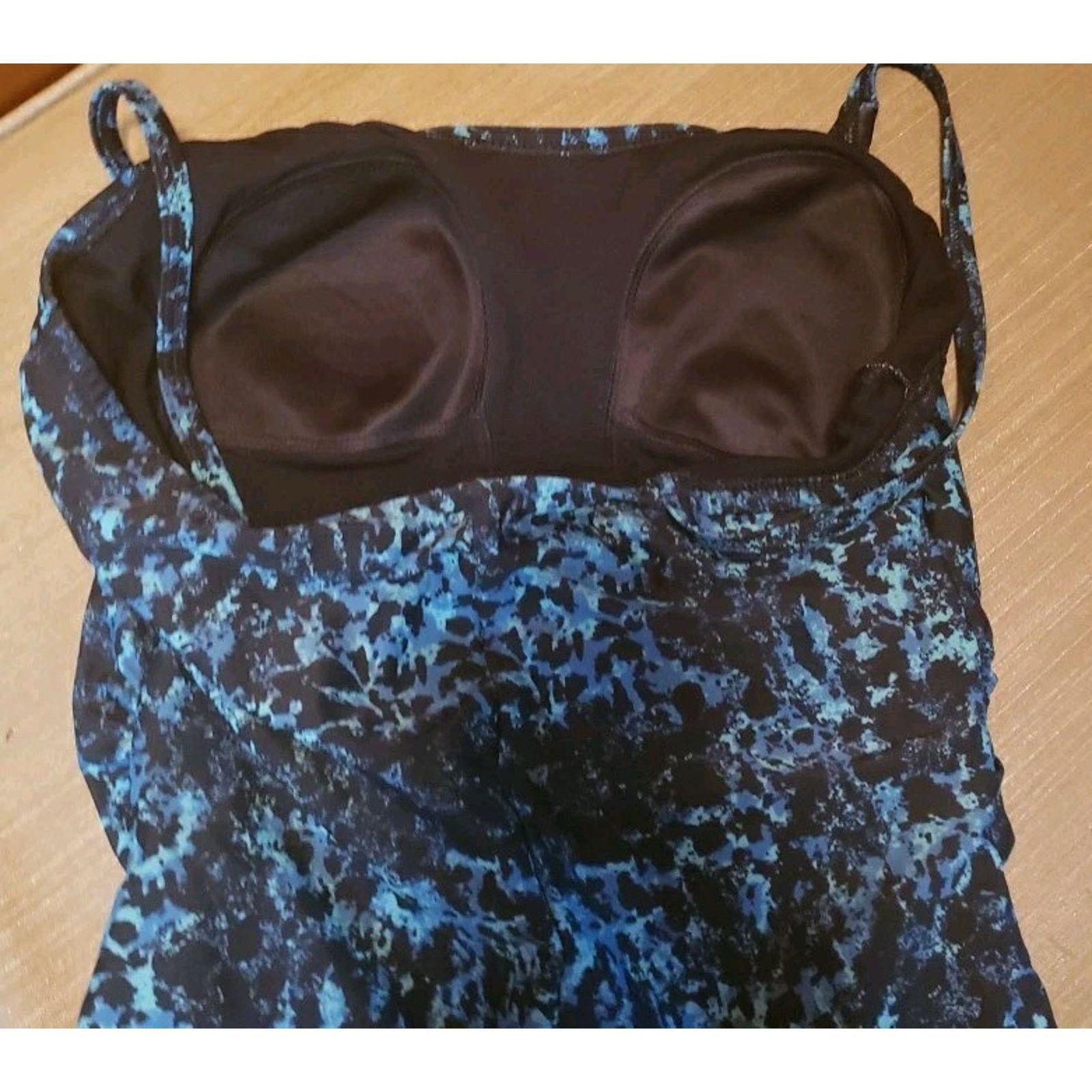 Speedo Speedo Animal Print Blue One Piece Tank Swimsuit Sz 8 Womens Size M / US 6-8 / IT 42-44 - 7 Thumbnail