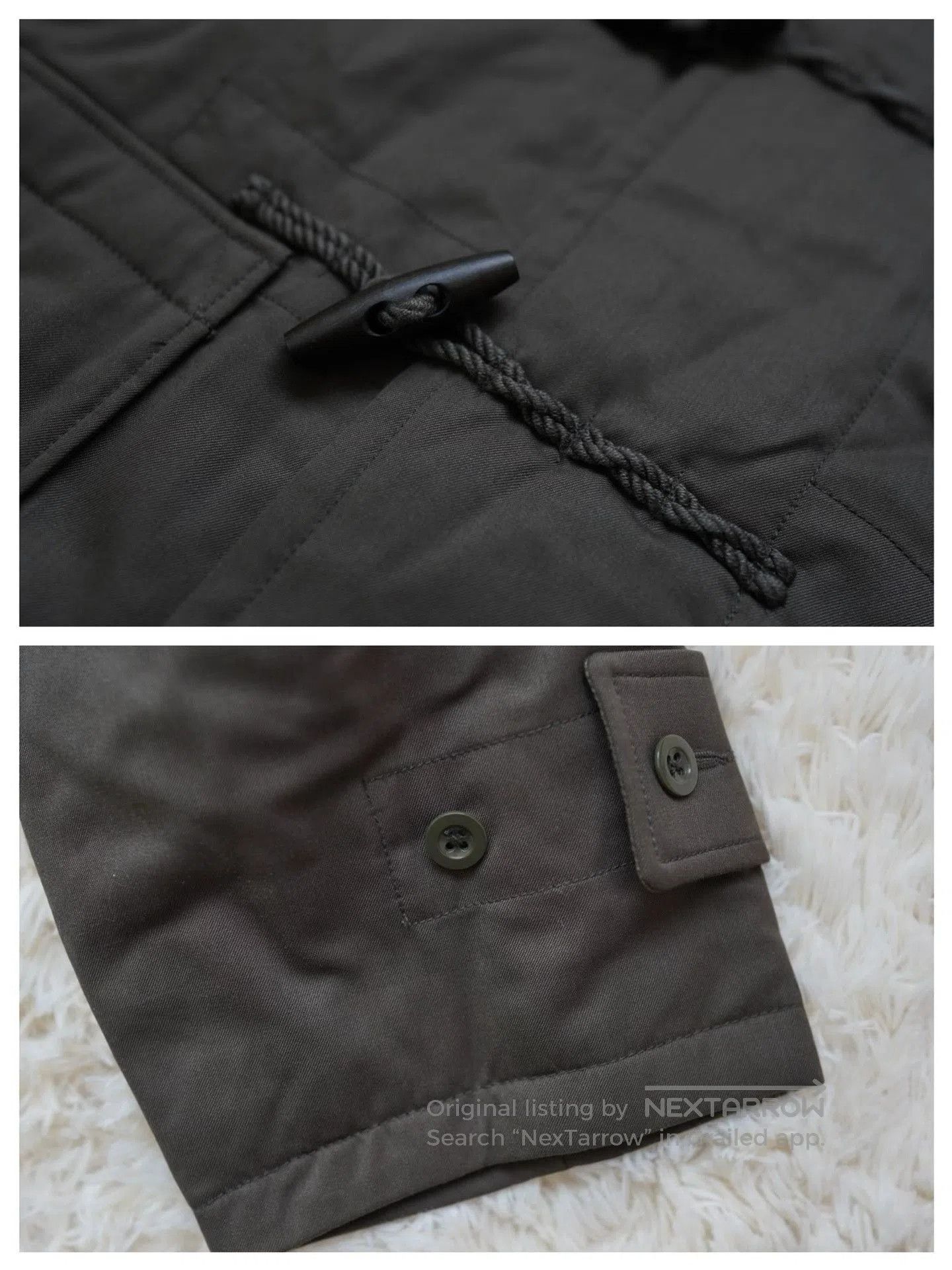 Nanamica nanamica SUBF977 Wool Down Long Coat. Size US M / EU 48-50 / 2 - 7 Thumbnail
