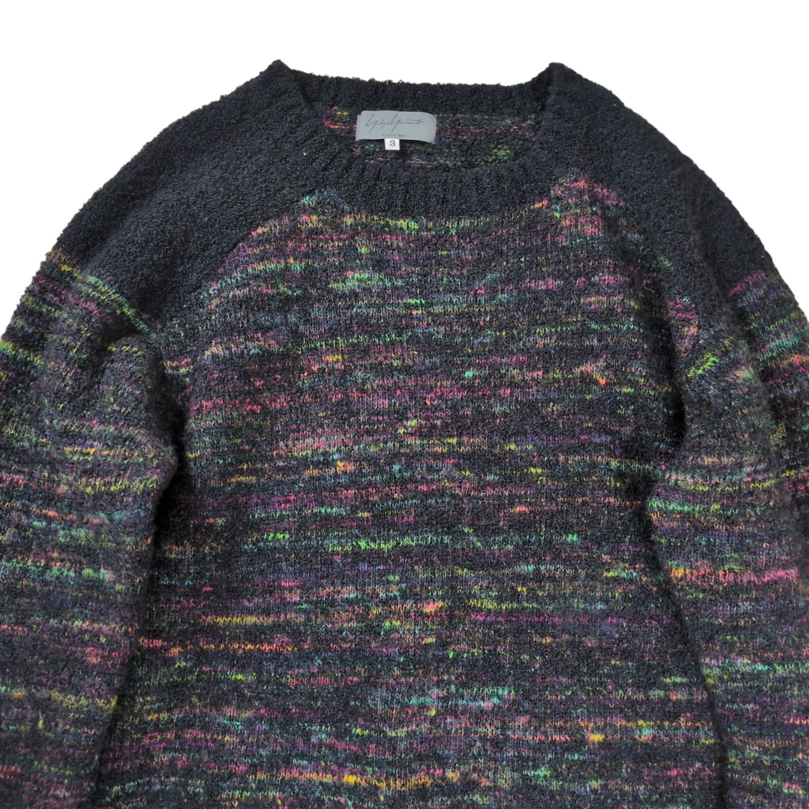 Yohji Yamamoto yohji yamamoto POUR HOMME 04SS Alpaca Wool Mix 3D Knit Size US L / EU 52-54 / 3 - 3 Thumbnail