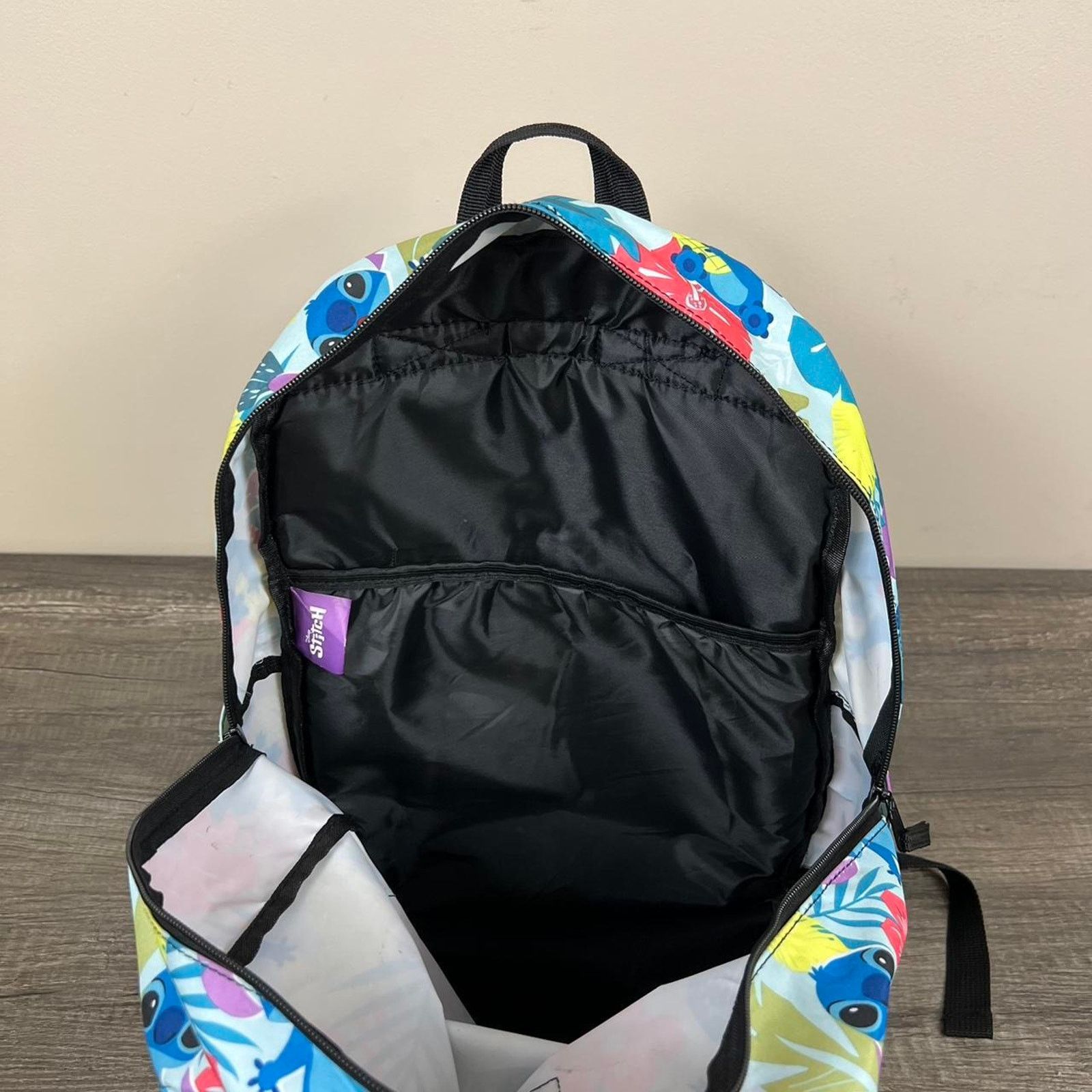 Disney Lilo and Stitch Hawaiian Luau Floral Backpack Size ONE SIZE - 6 Thumbnail