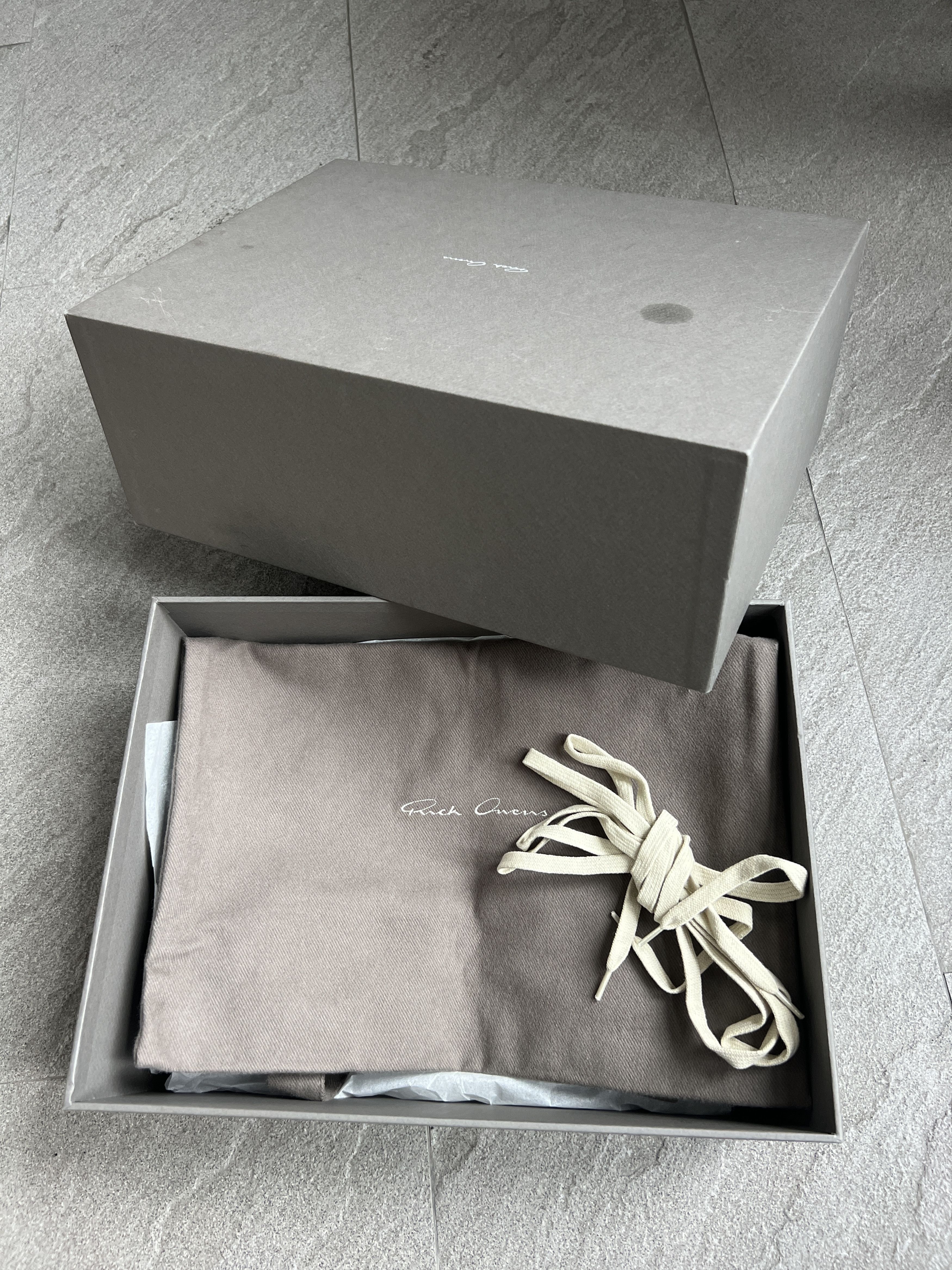 Rick Owens Rick Owens Vans Vintage Sneaks Parchment Milk EU44 New Size US 11 / EU 44 - 13 Thumbnail
