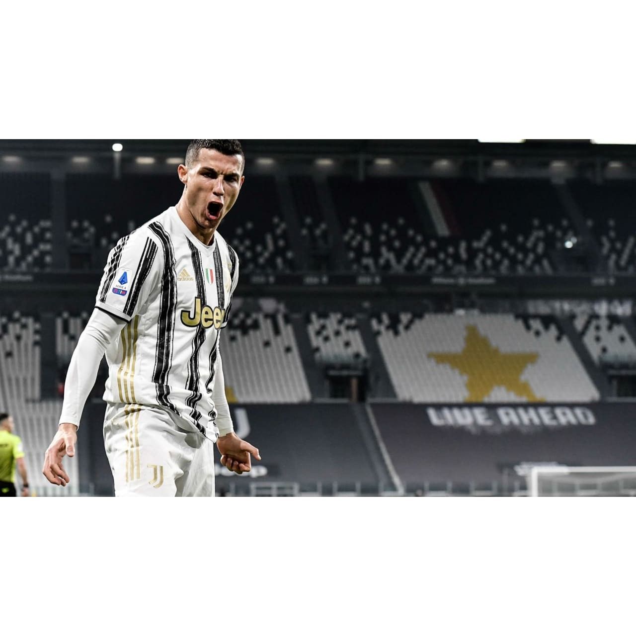 Ronaldo Juventus 2020 2021 PLAYER ISSUE Soccer Jersey XL