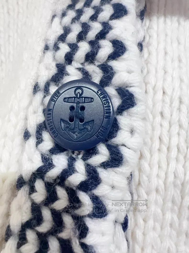 Dior Dior White cardigan coat Size XS / US 0-2 / IT 36-38 - 2 Thumbnail