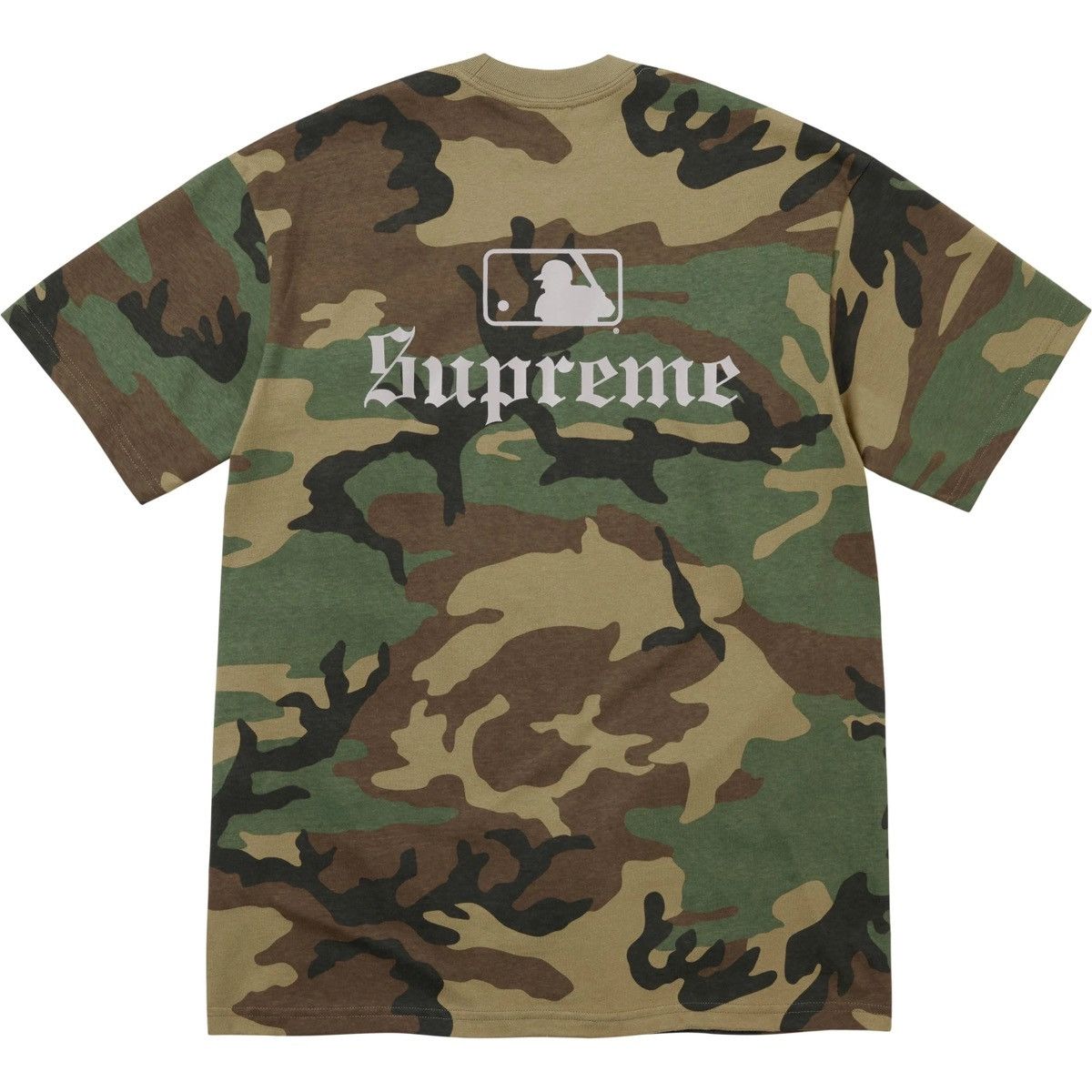MLB × Supreme “Teams” Tee, Woodland Camo/Chicago White Sox™ (S) [F/W 2025] Size US S / EU 44-46 / 1 - 2 Thumbnail