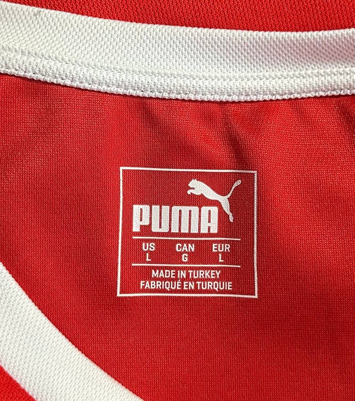 Puma Serbia 2018 - 2020 home football shirt jersey Puma soccer Size US L / EU 52-54 / 3 - 5 Thumbnail