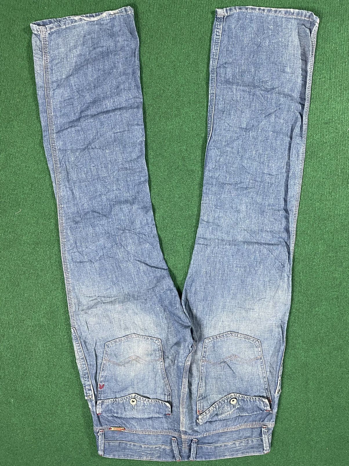 Replay Vintage Replay Wide Leg Jeans Size US 34 / EU 50 - 8 Thumbnail