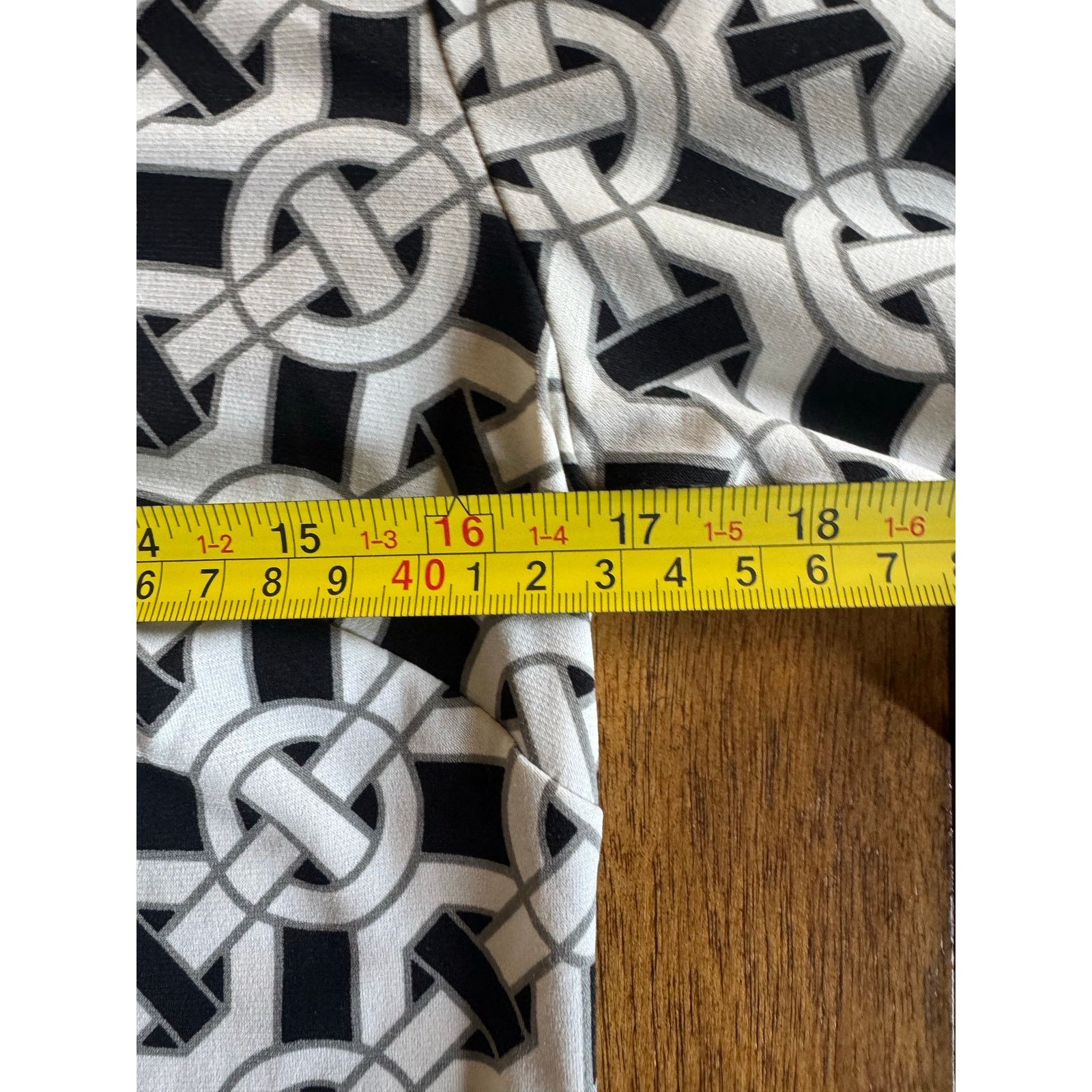 Other Laundry by Design Black White Chain Print Shift Dress Size 2 Size XS / US 0-2 / IT 36-38 - 6 Thumbnail