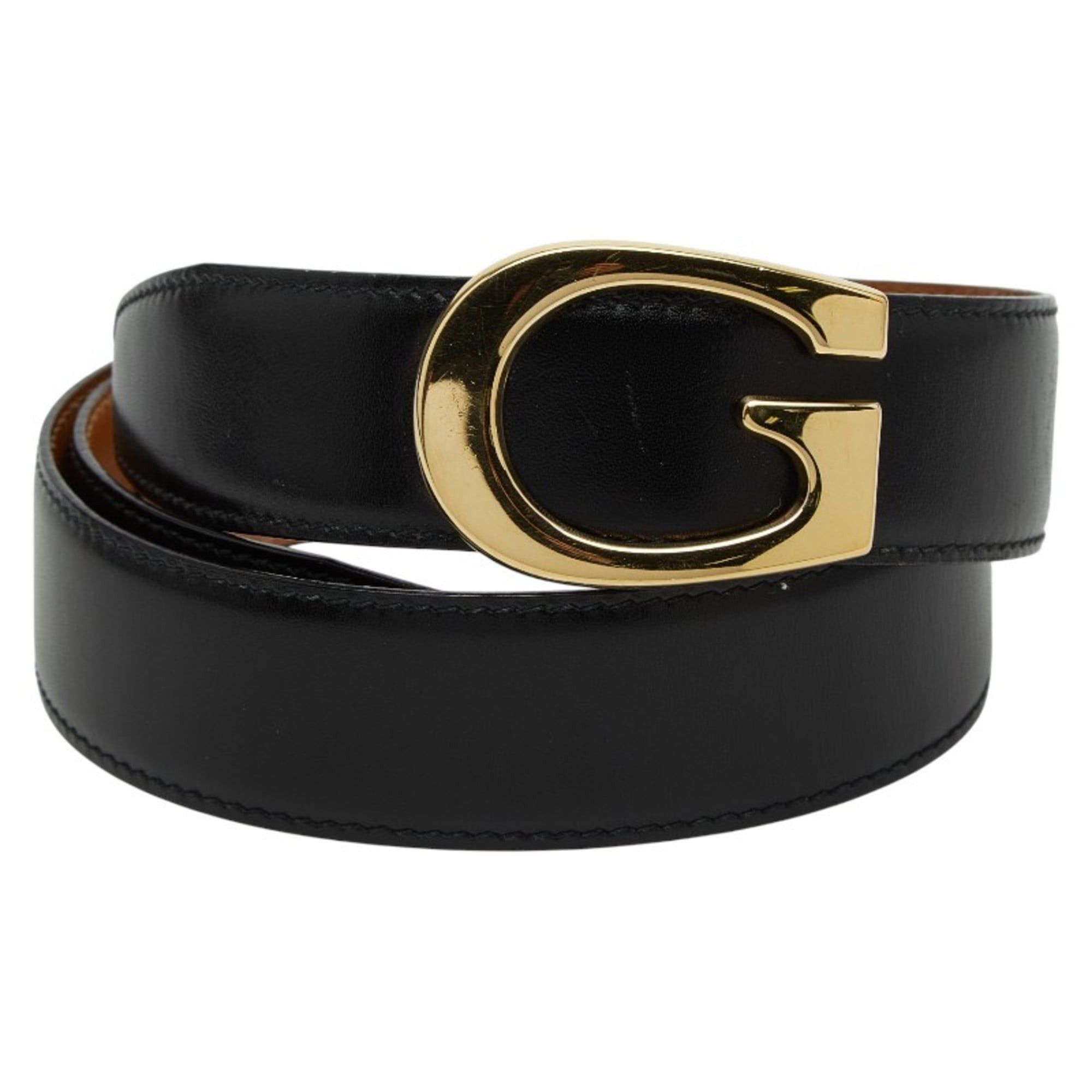 Gucci belt, size: 65 26 036 1406 0956, black leather, women  display picture 3