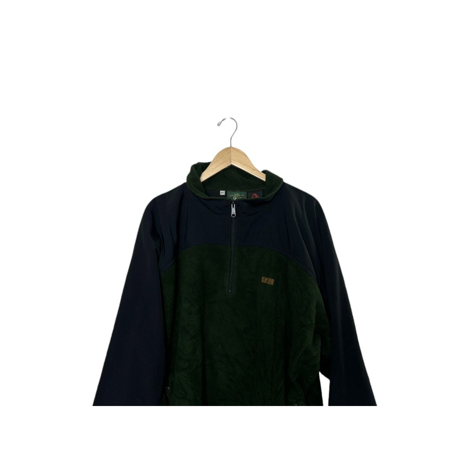 Orvis ORVIS Polartec Navy & Green Long Sleeve 1/4 Zip Men's XL Size US XL / EU 56 / 4 - 5 Thumbnail