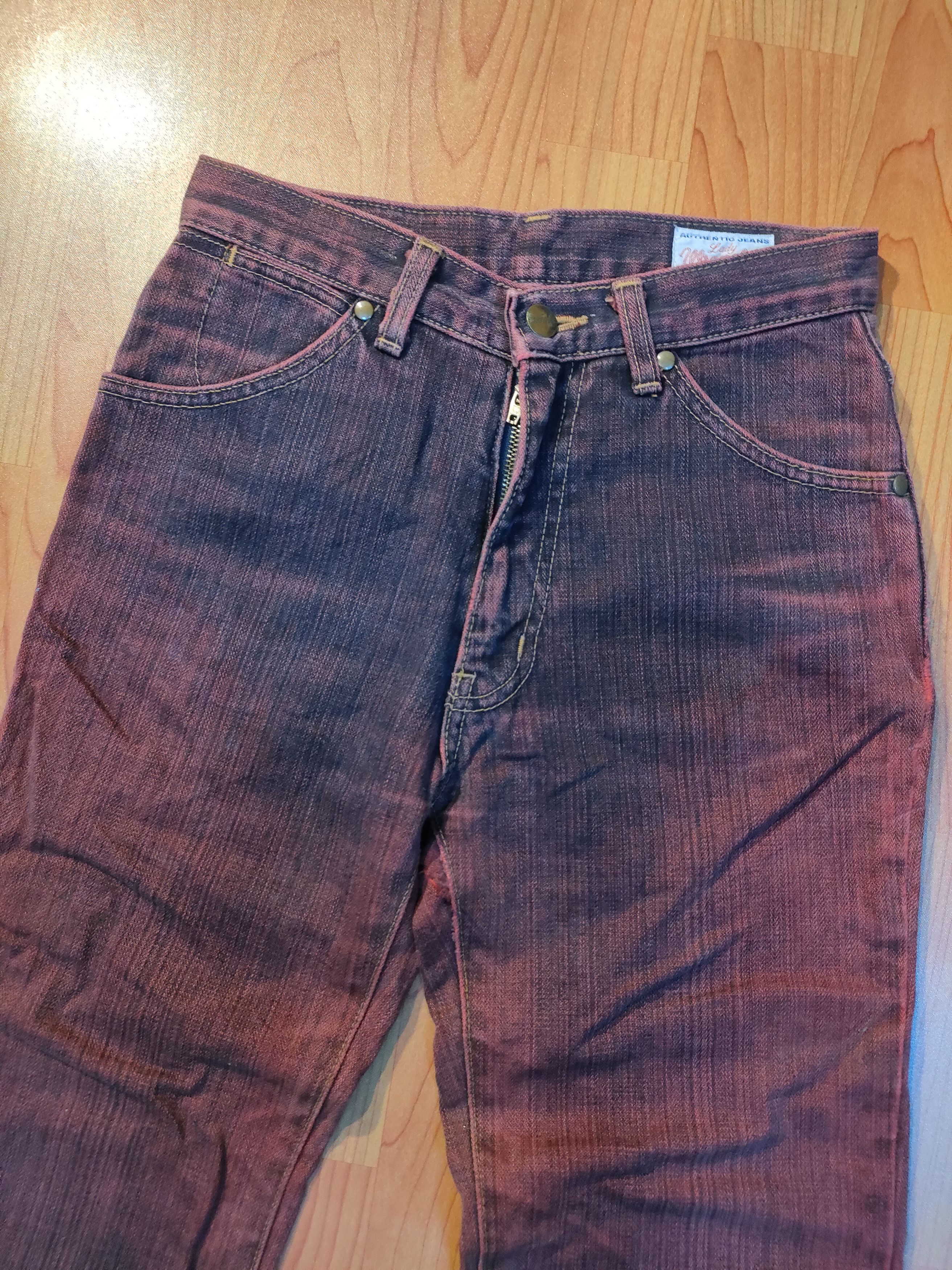 If Six Was Nine × Wrangler Wrangler Lady Flare Jeans Size 27" / US 4 / IT 40 - 7 Thumbnail