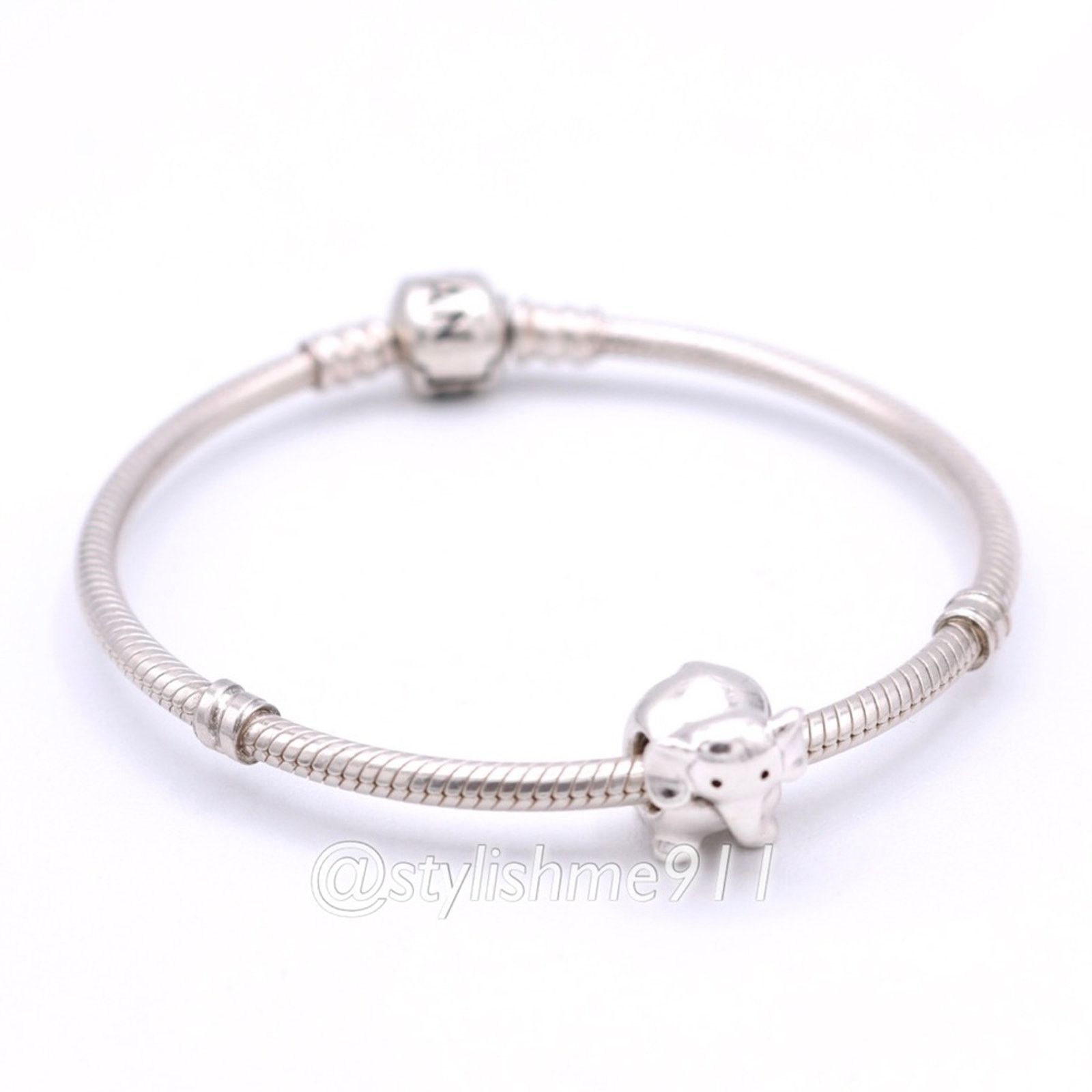 pandora Authentic PANDORA Retired Elephant Animal Bead - 790480 Size ONE SIZE - 7 Thumbnail