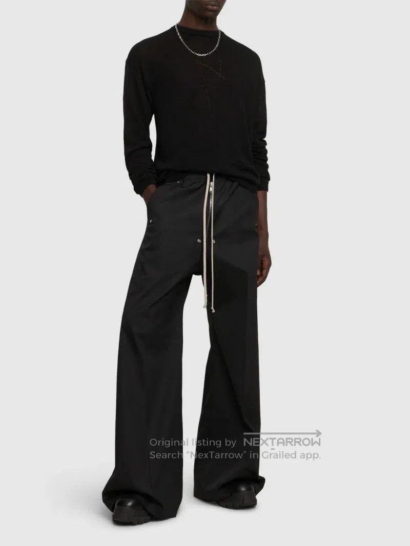 Rick Owens Rick Owens Lightweight Nylon Wide Leg Pants Size US 34 / EU 50 - 6 Thumbnail