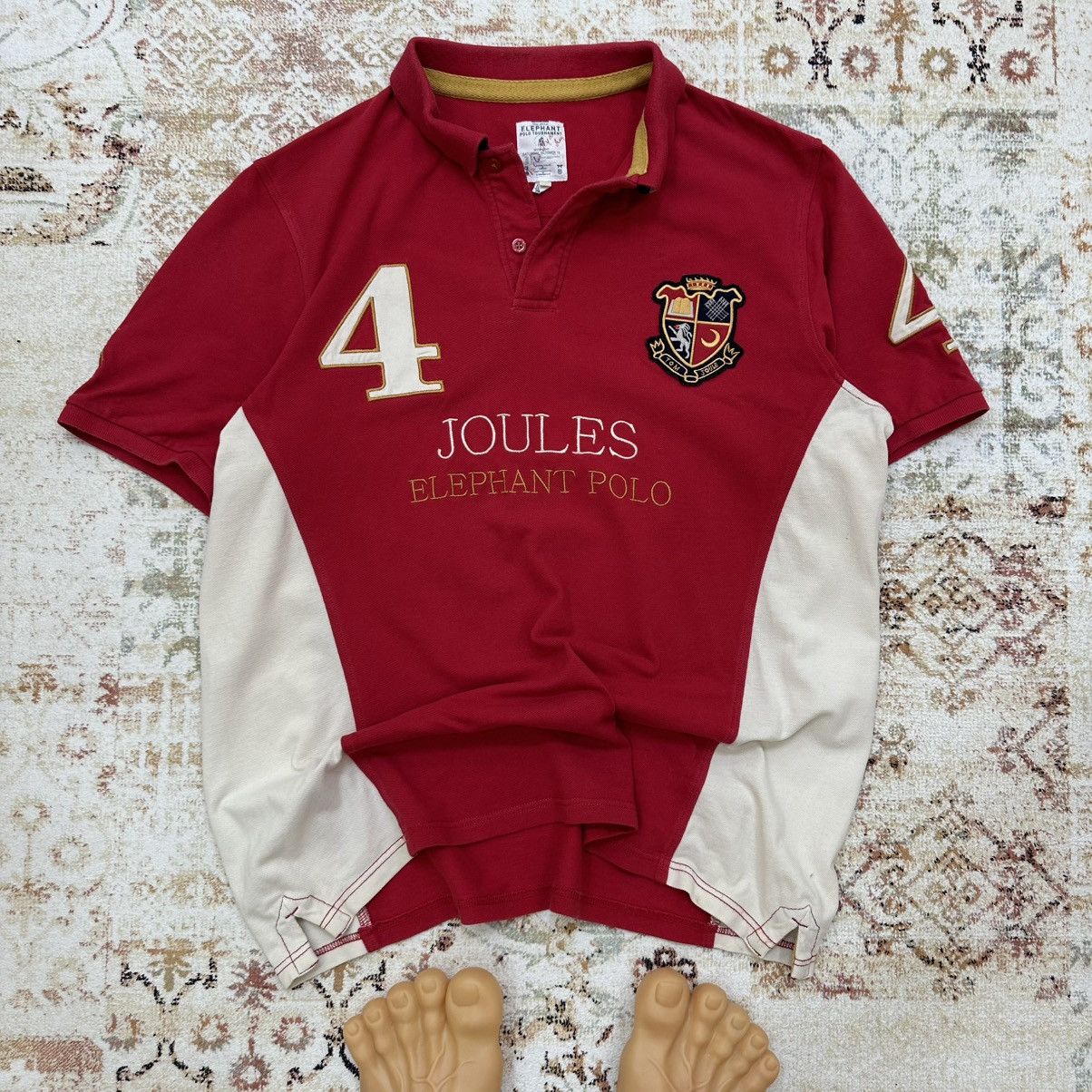 Designer × Vintage Vintage Tom Joule Elephant Polo Tournament T-shirts Y2K Size US XL / EU 56 / 4 - 1 Thumbnail