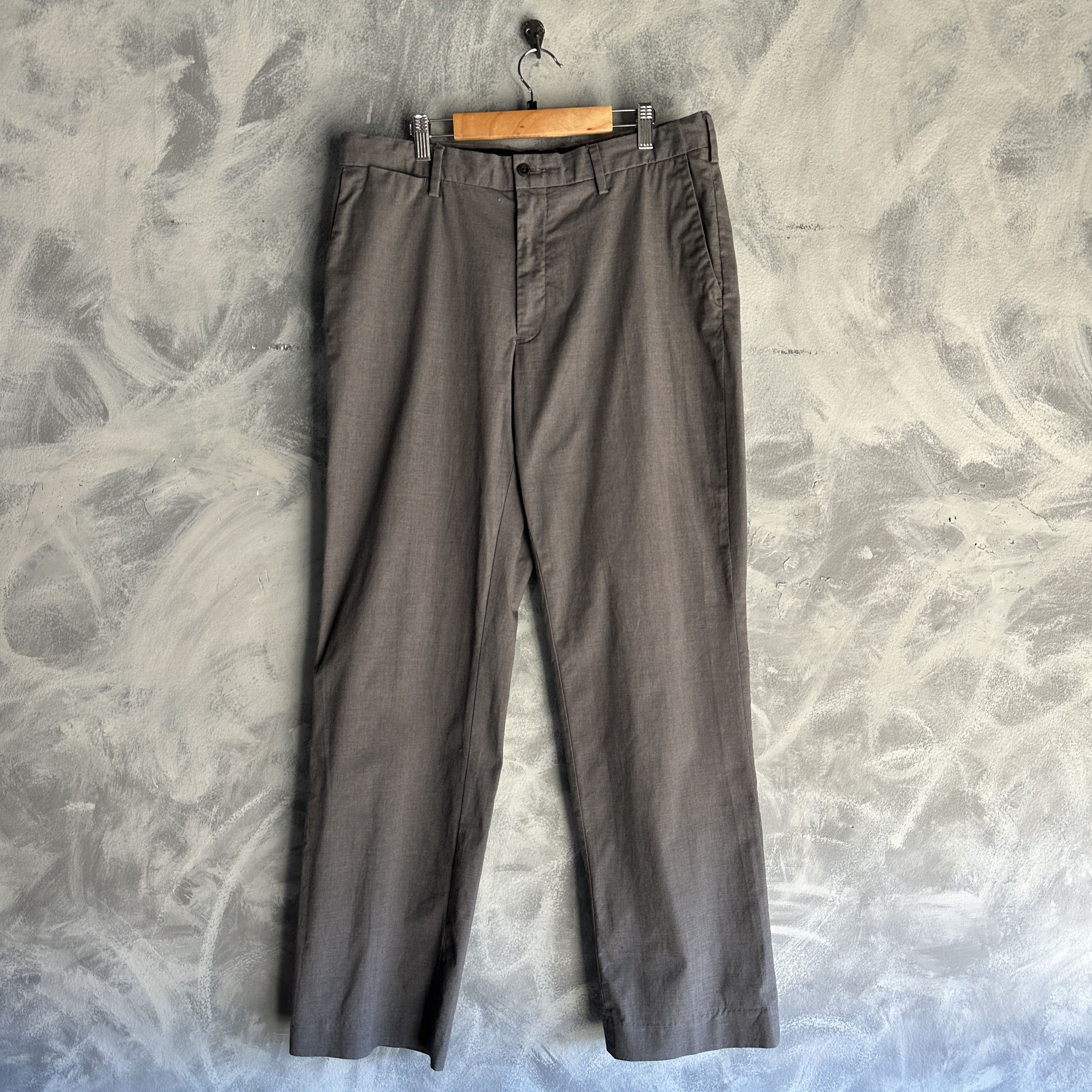 Polo Ralph Lauren Polo Ralph Lauren Chino Trousers 33x32 Grey Classic Fi Size US 33 - 5 Thumbnail