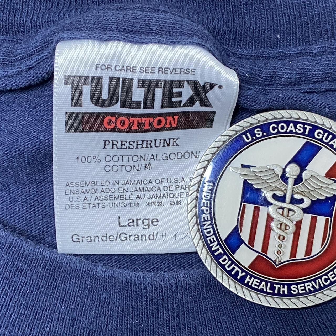 Tultex Vintage Auburn University Navy Blue College Tee Size Large Size US L / EU 52-54 / 3 - 3 Thumbnail