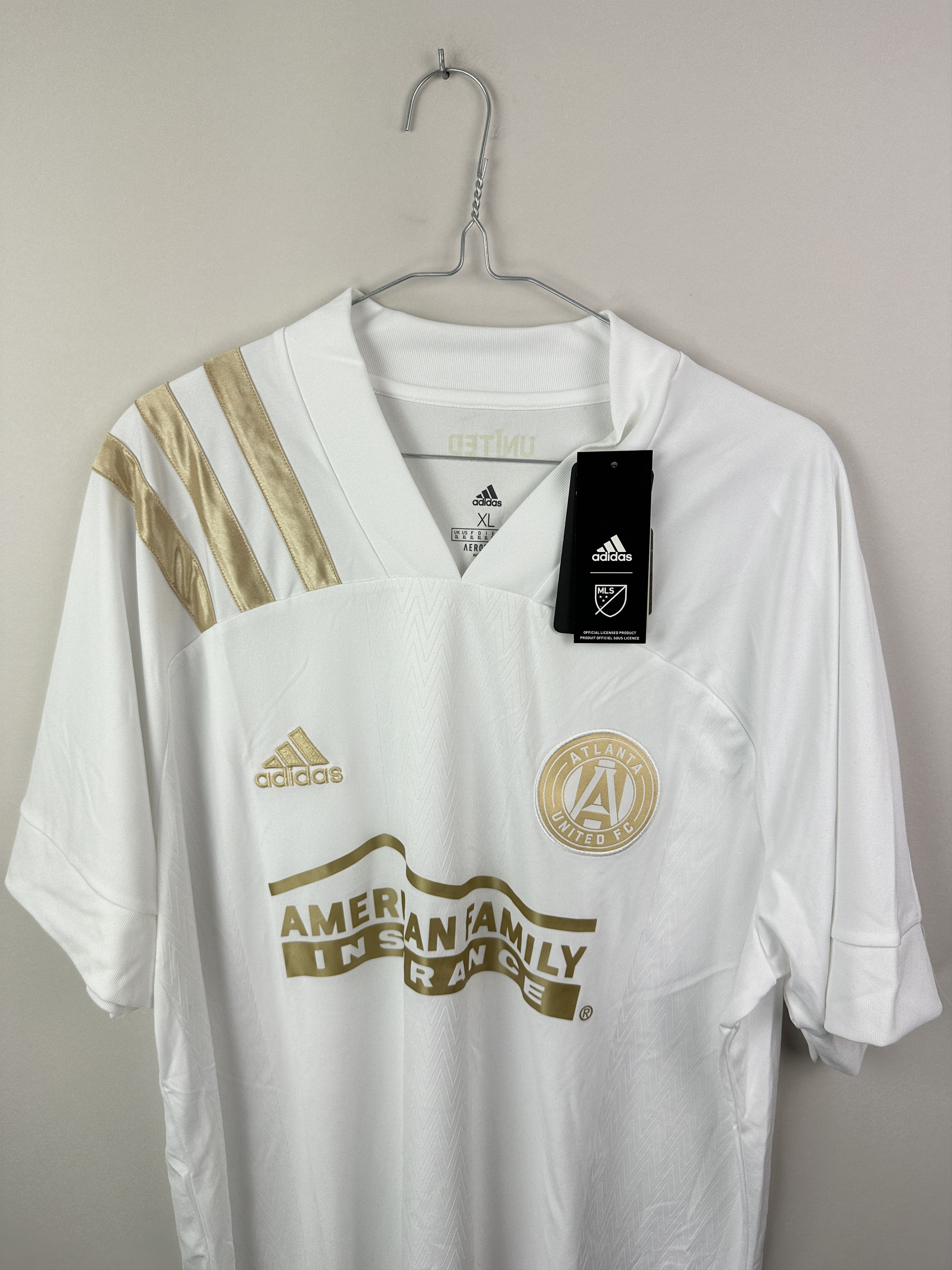 Adidas BNWT Atlanta United FC 2020/22 Away [XL] Soccer Jersey Size US XL / EU 56 / 4 - 3 Thumbnail