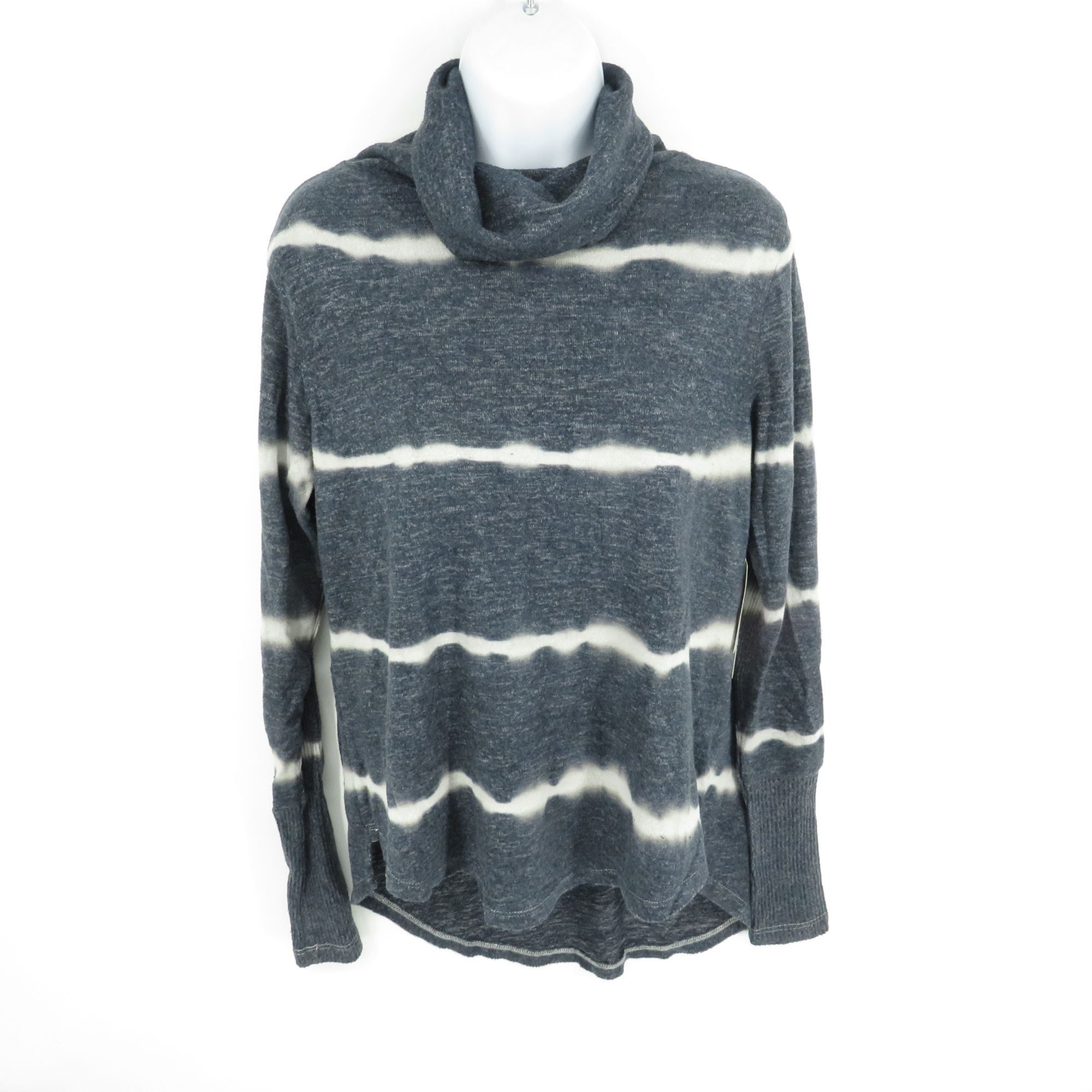 Other Theo & Spence Womens Grey Tie-Dye Cowl Neck Sweater Top Smal Size S / US 4 / IT 40 - 1 Thumbnail