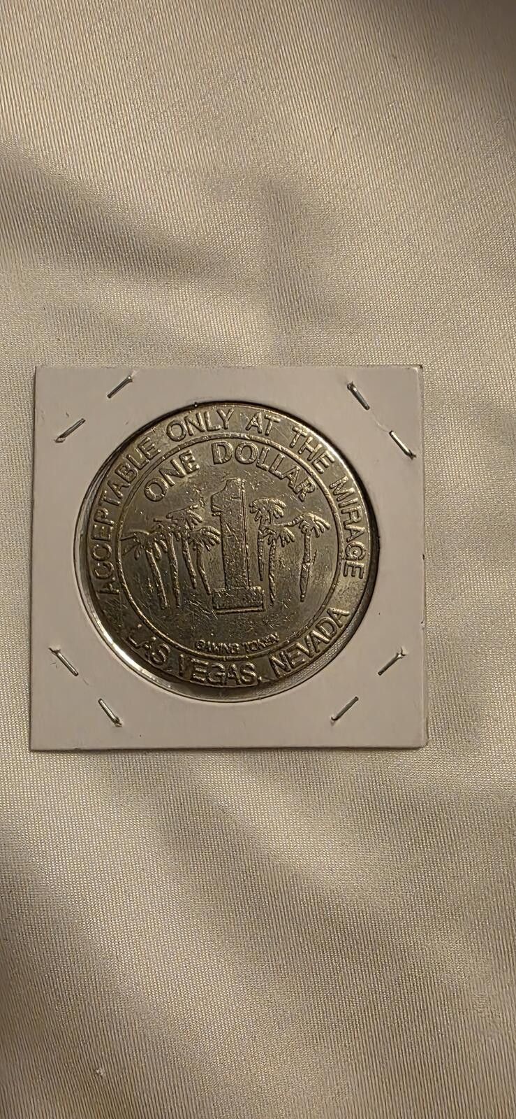 Mirage Mirage One Dollar Casino Token Las Vegas Nevada Size ONE SIZE - 2 Thumbnail