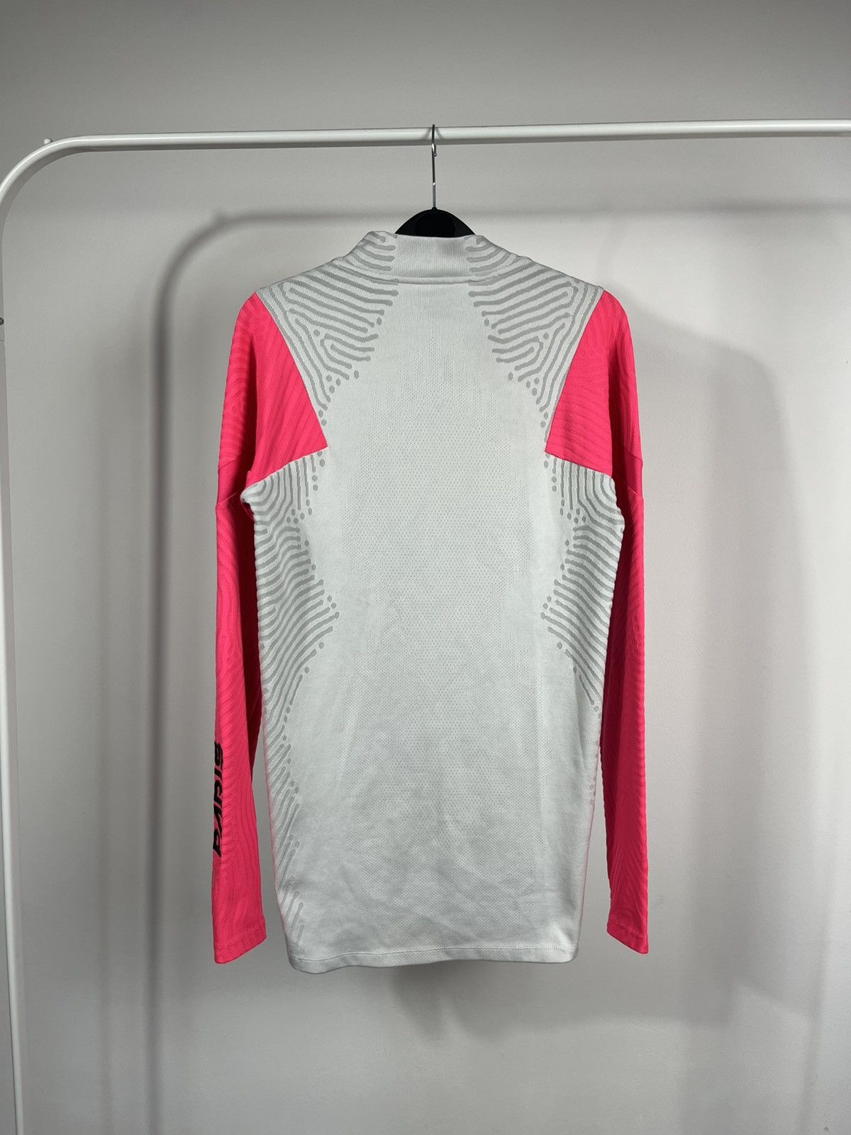 Nike PSG Jordan Vaporknit Drill Top Pink Grey Small CW1384-101 Size US S / EU 44-46 / 1 - 17 Thumbnail