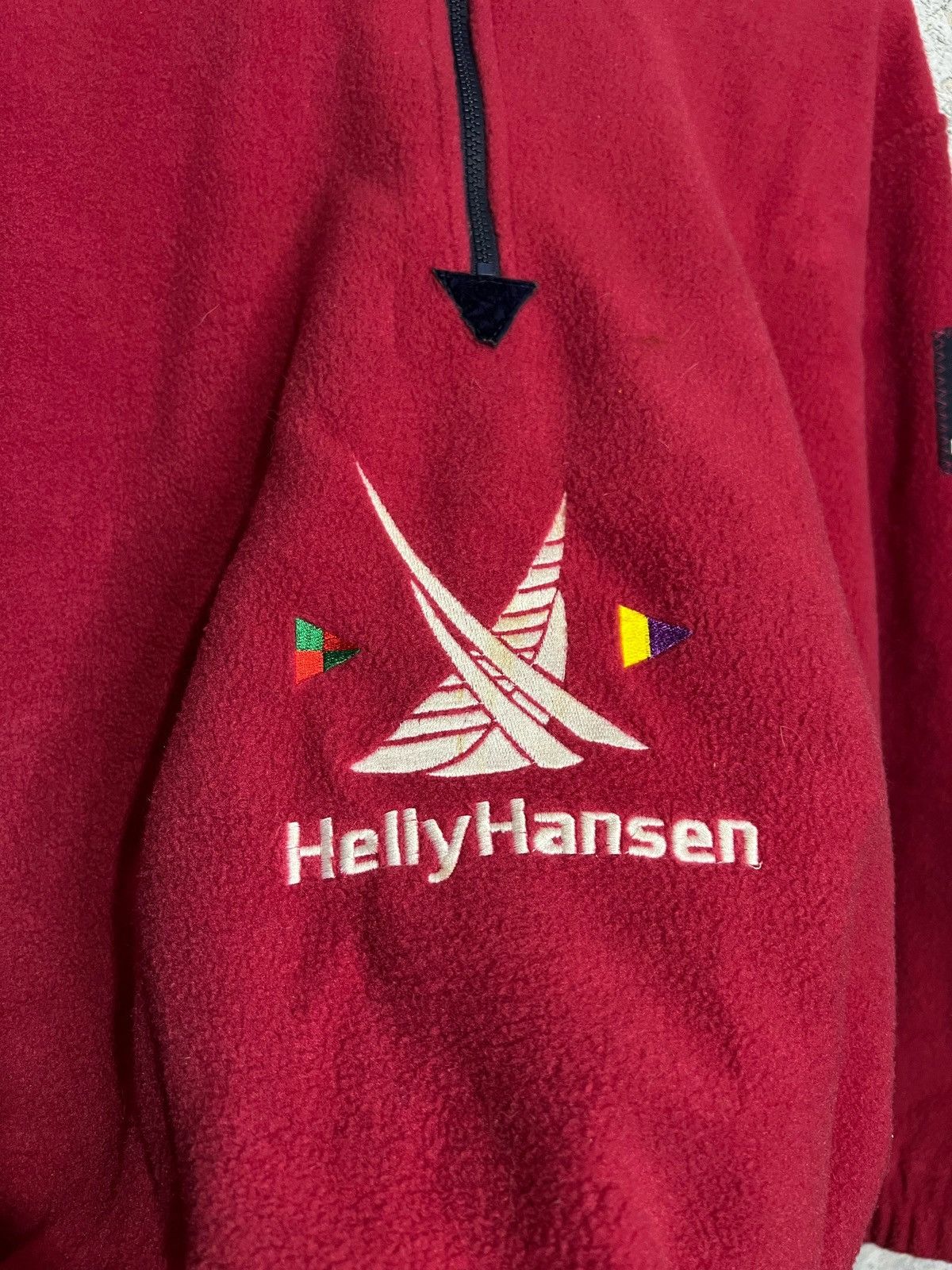 Helly Hansen × Vintage Helly Hansen Vintage Fleece Half Zip Jacket Y2K Size US S / EU 44-46 / 1 - 2 Thumbnail