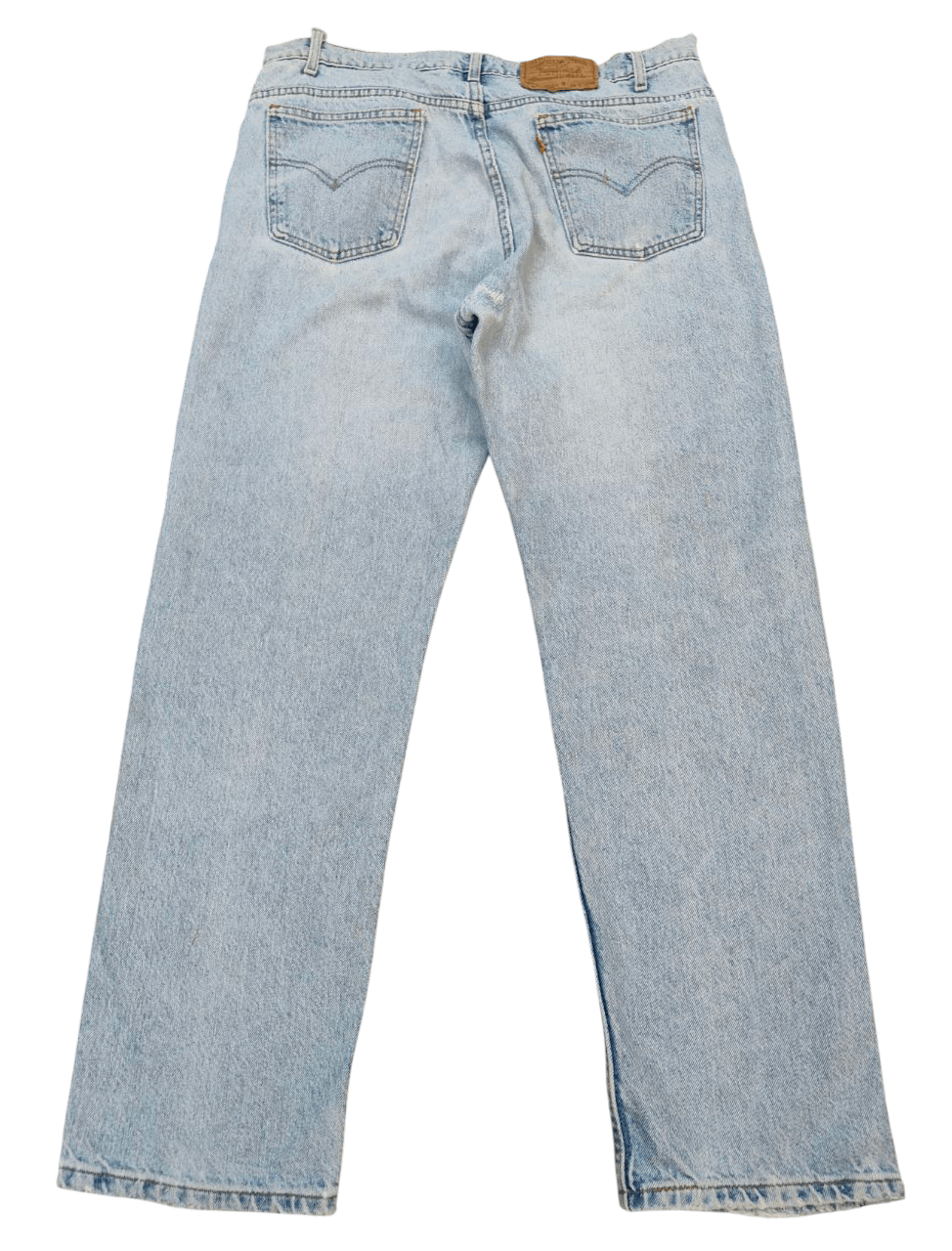 90's Vintage Levi's 505 Orange Tab Denim, Made in USA