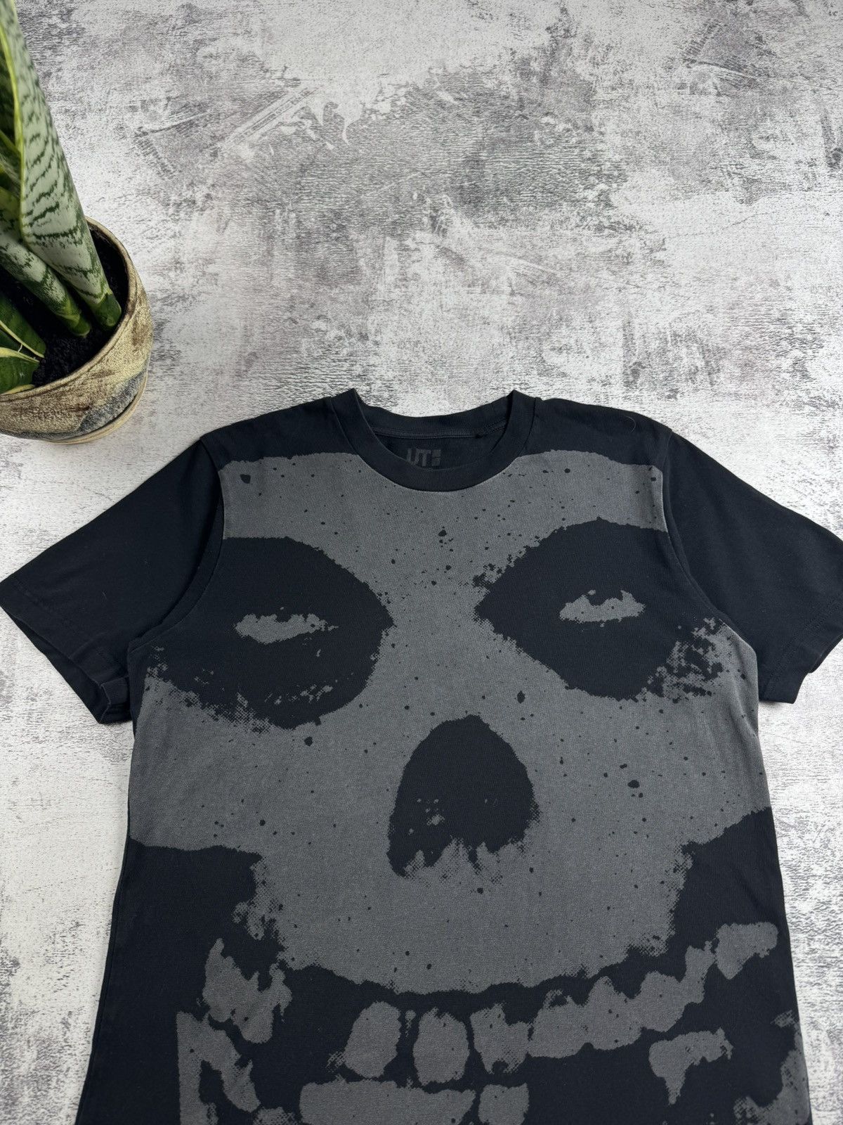 Misfits Misfits X Uniqlo Fiend Skull Band Tour Rock Hip Hop Cotton Jersey T-Shirt Tee Size US M / EU 48-50 / 2 - 6 Thumbnail