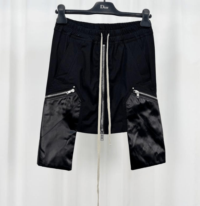 Rick Owens Rick Owens Asymmetric Zip Pocket Shorts Size US 38 / EU 54 - 1 Thumbnail